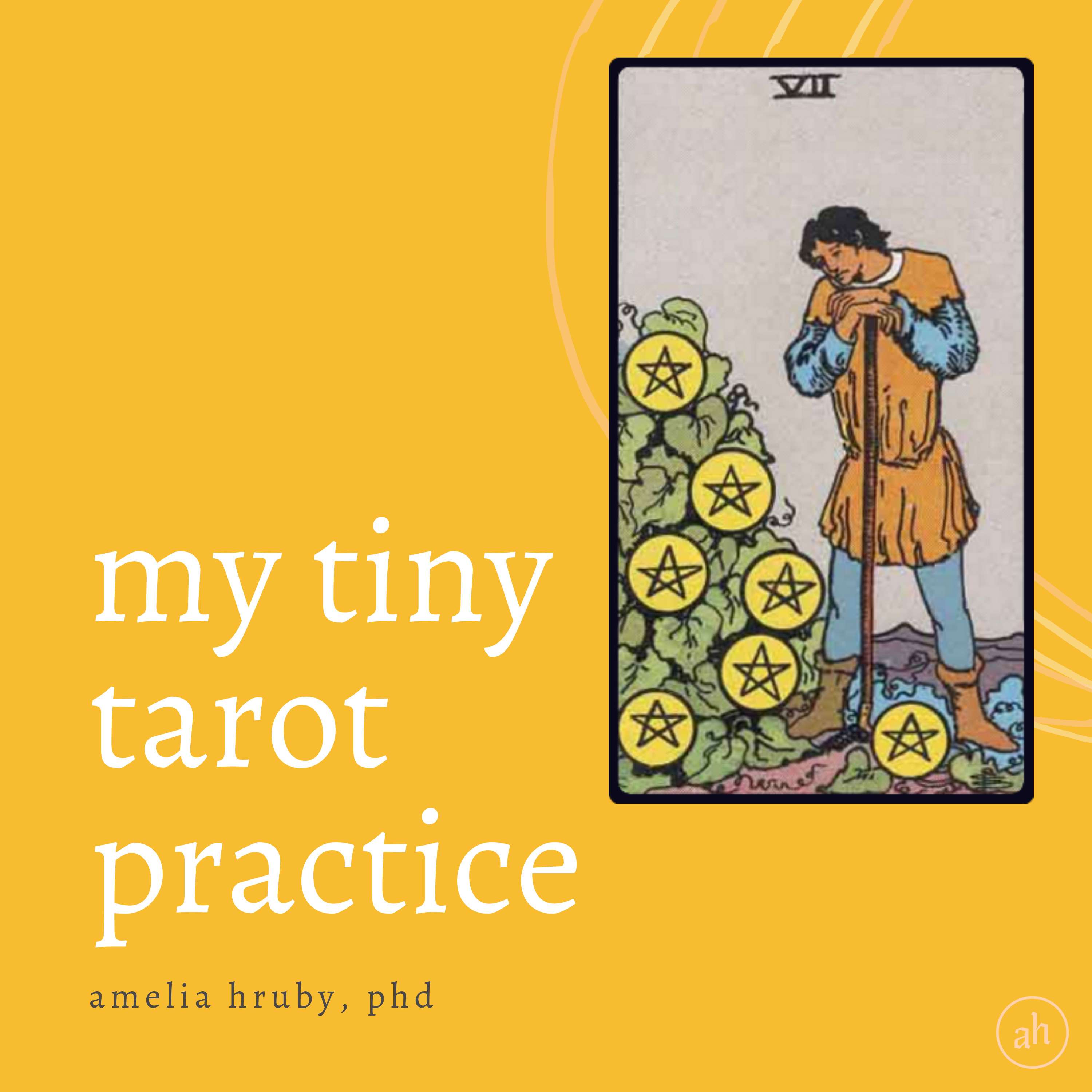 my tiny tarot practice