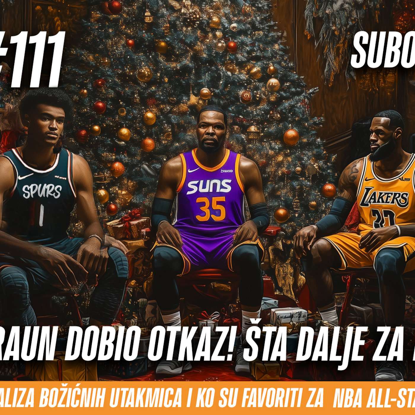 1 na 1 No.111: MAJK BRAUN DOBIO OTKAZ! ŠTA DALJE ZA KINGSE? ANALIZA BOŽIĆNIH UTAKMICA! episode artwork