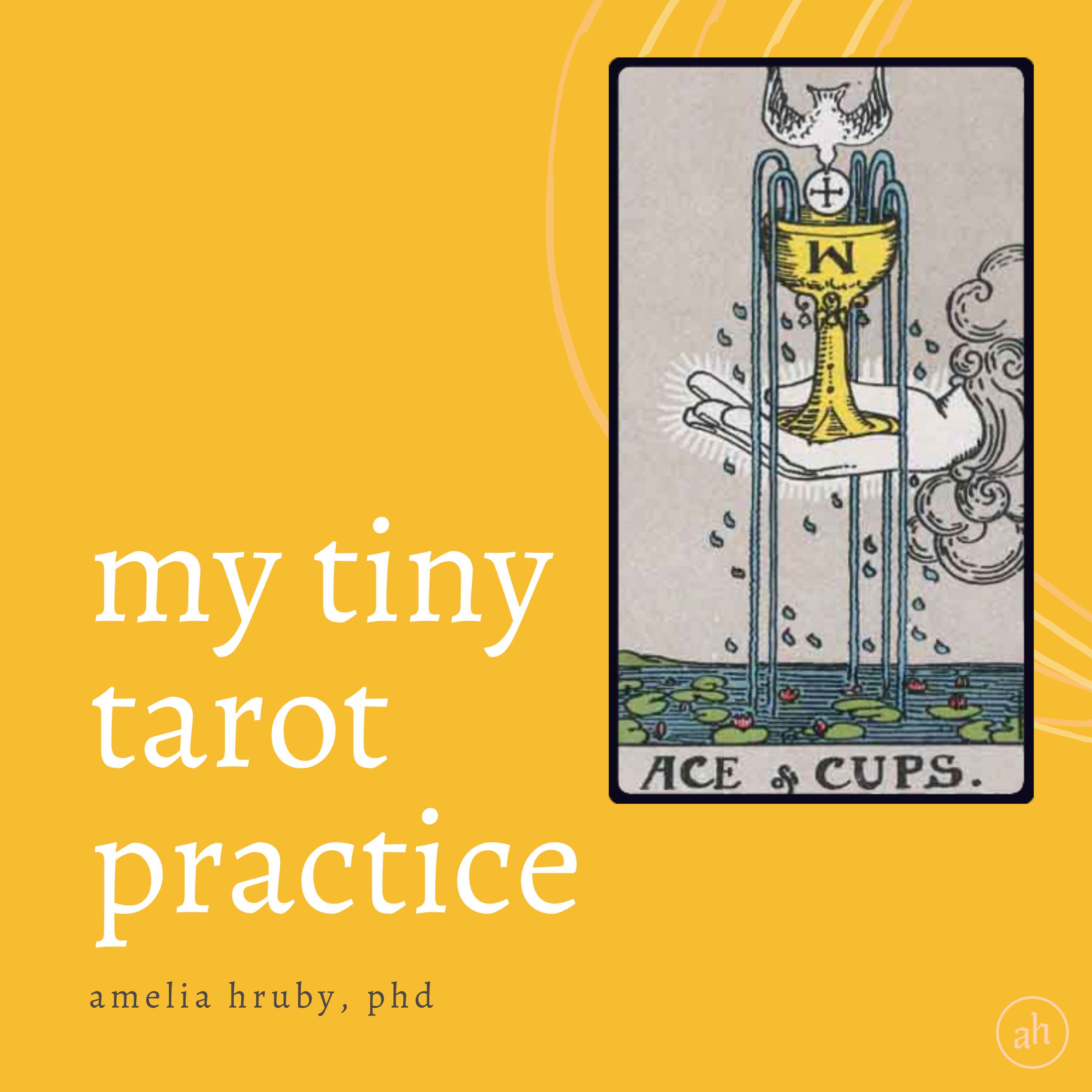 my tiny tarot practice
