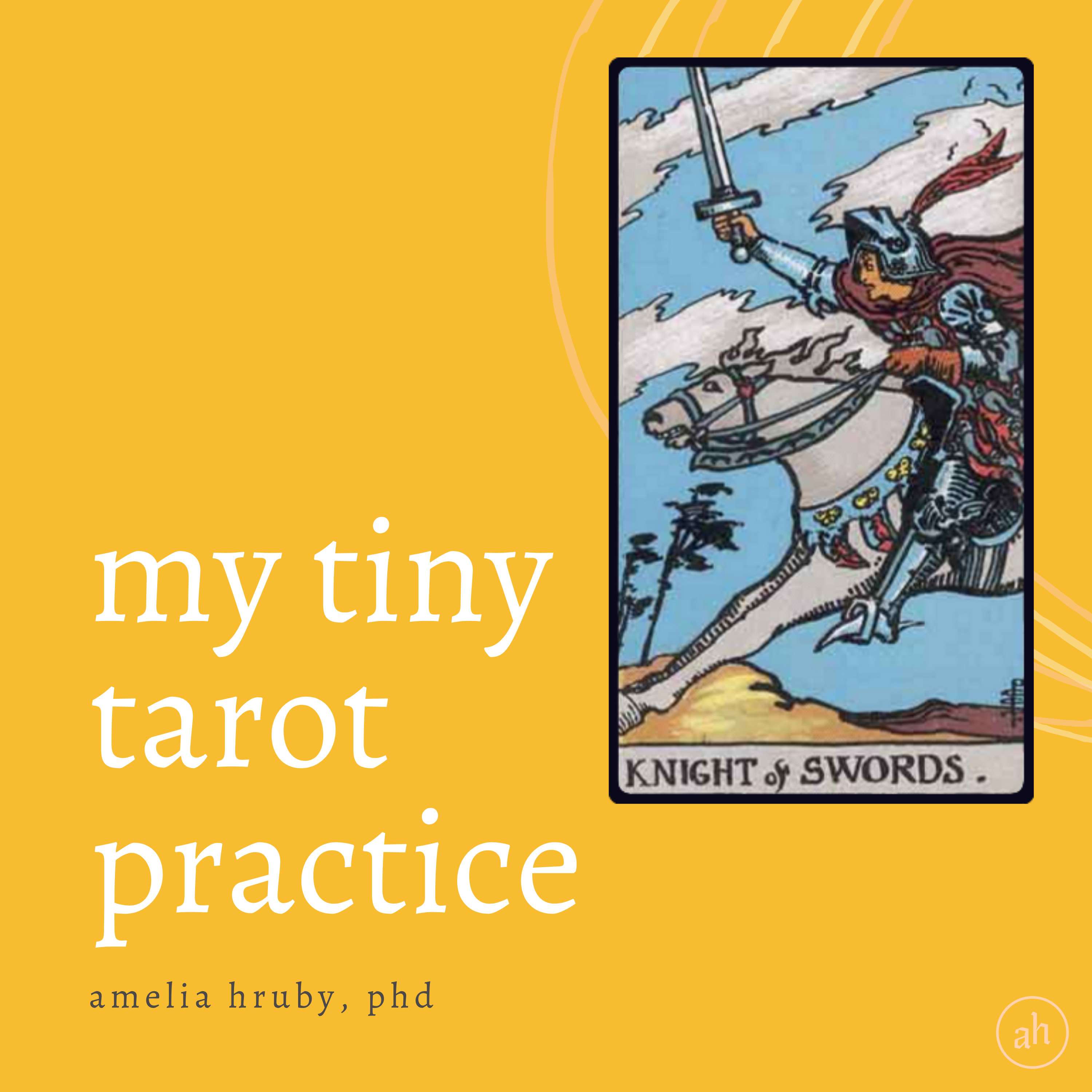 my tiny tarot practice