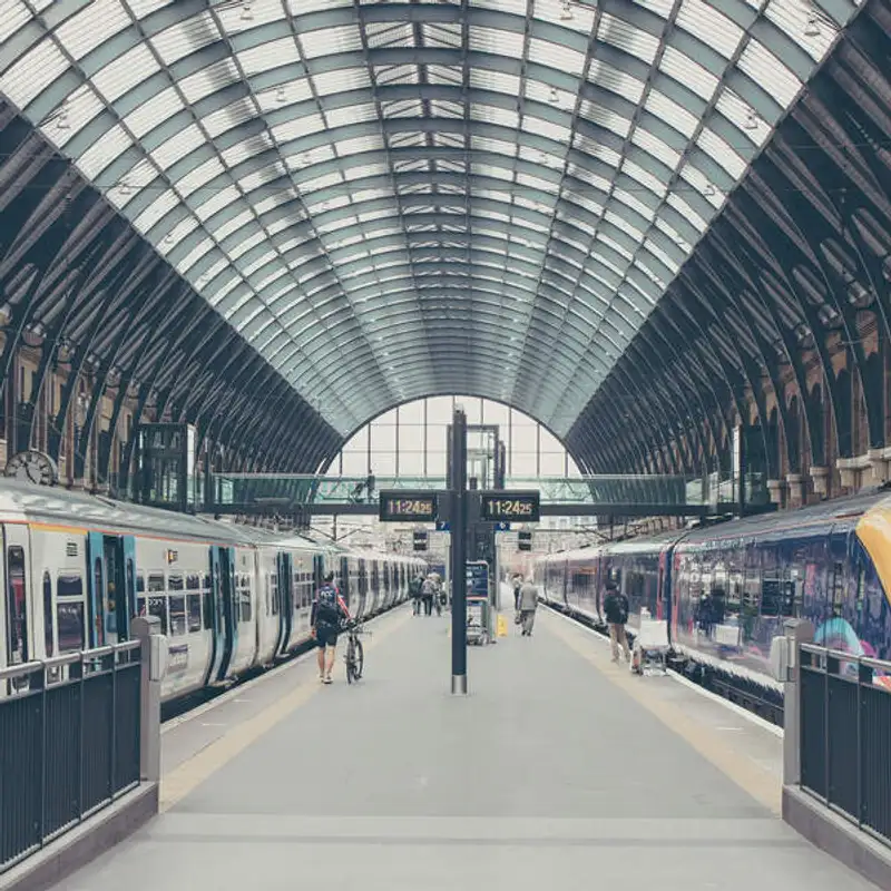 Isso não é um episódio {live de uma estação de trem em Lisboa}