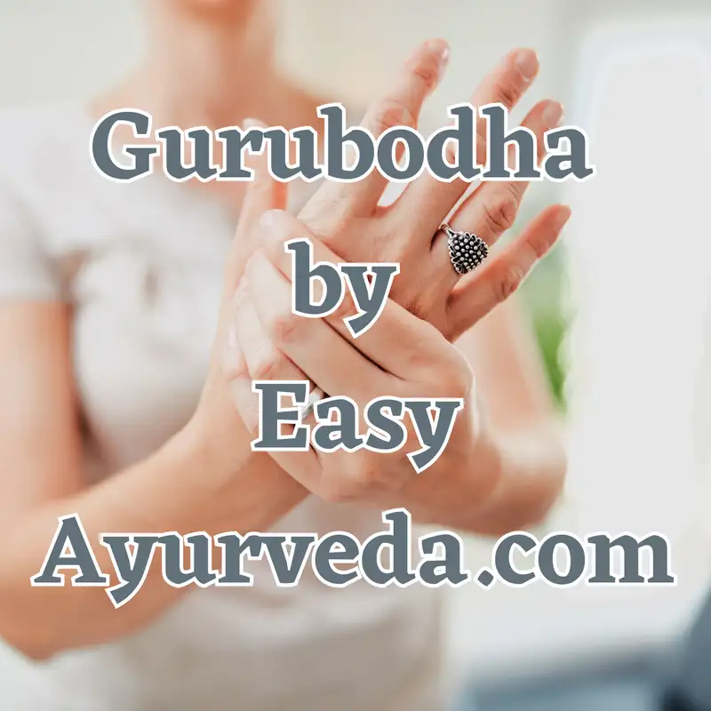 GURUBODHA 61: Treating Cramps, Pre-Menopause Symptoms, Weight loss, Depression, Vitamin Deficiency