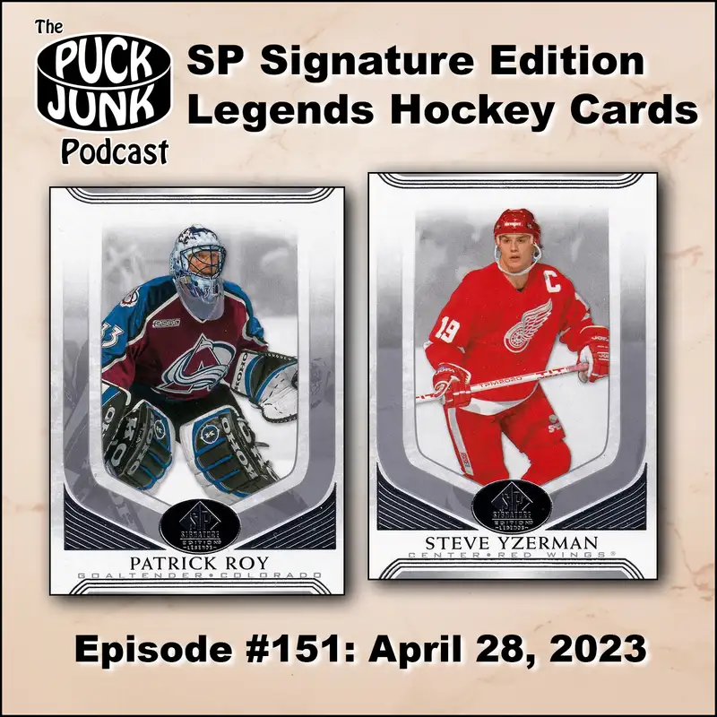 SP Signature Editions Legends Hockey Cards