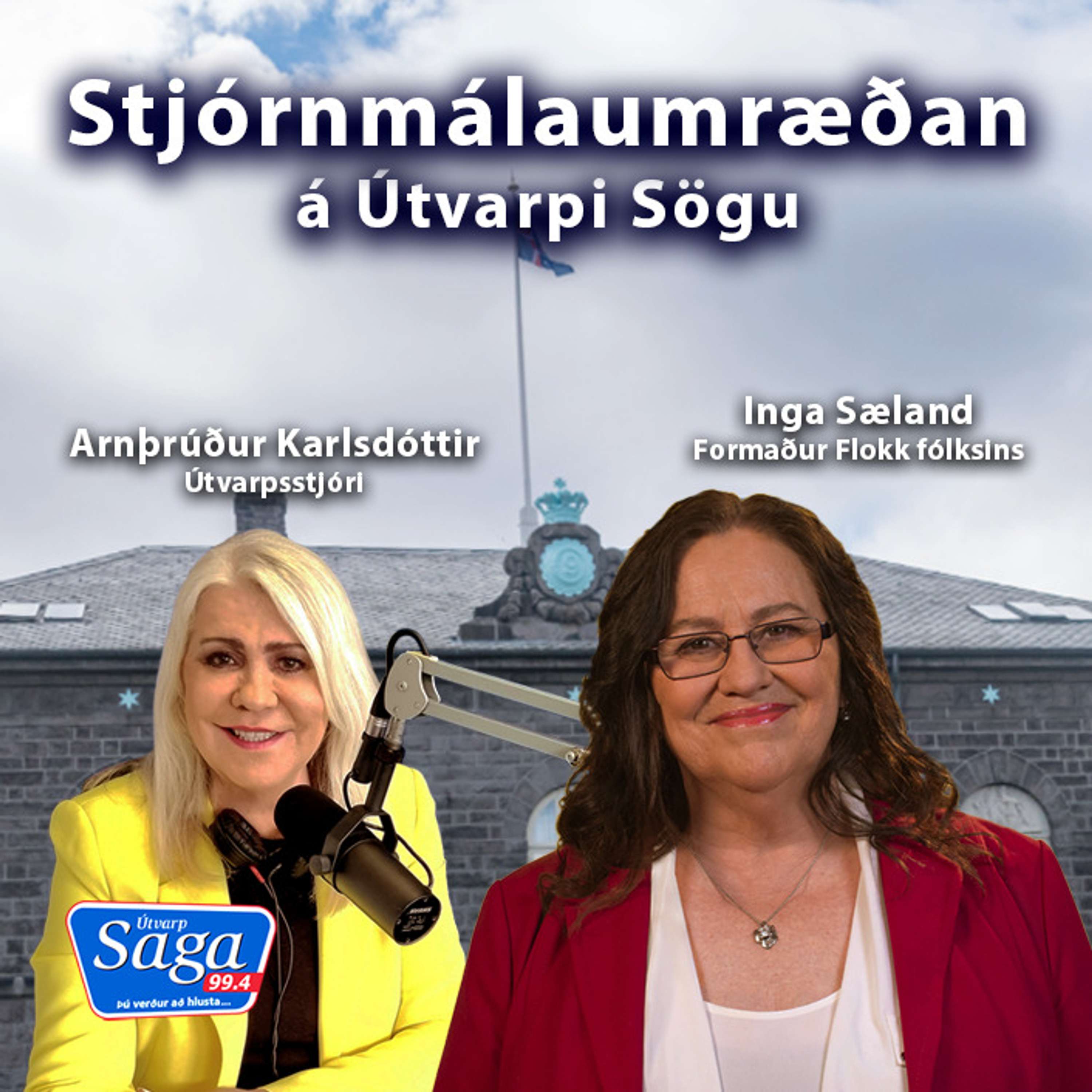 Stjórnmálaumræðan - Inga Sæland