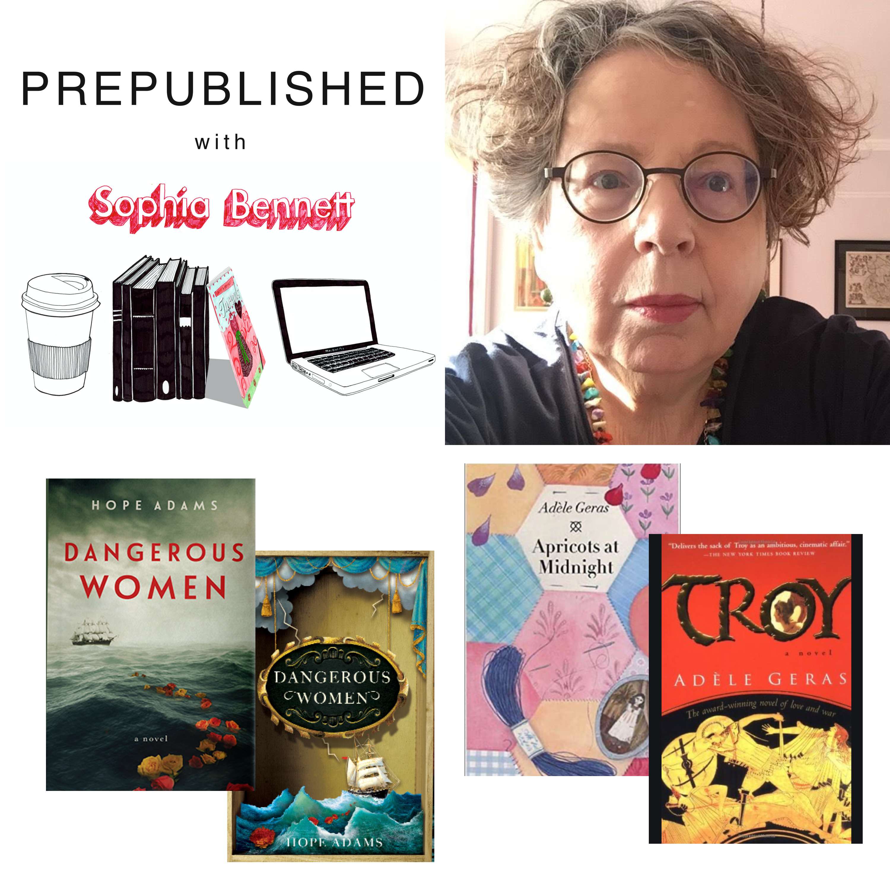 #16 Talking about writing for different age groups with Adele Geras