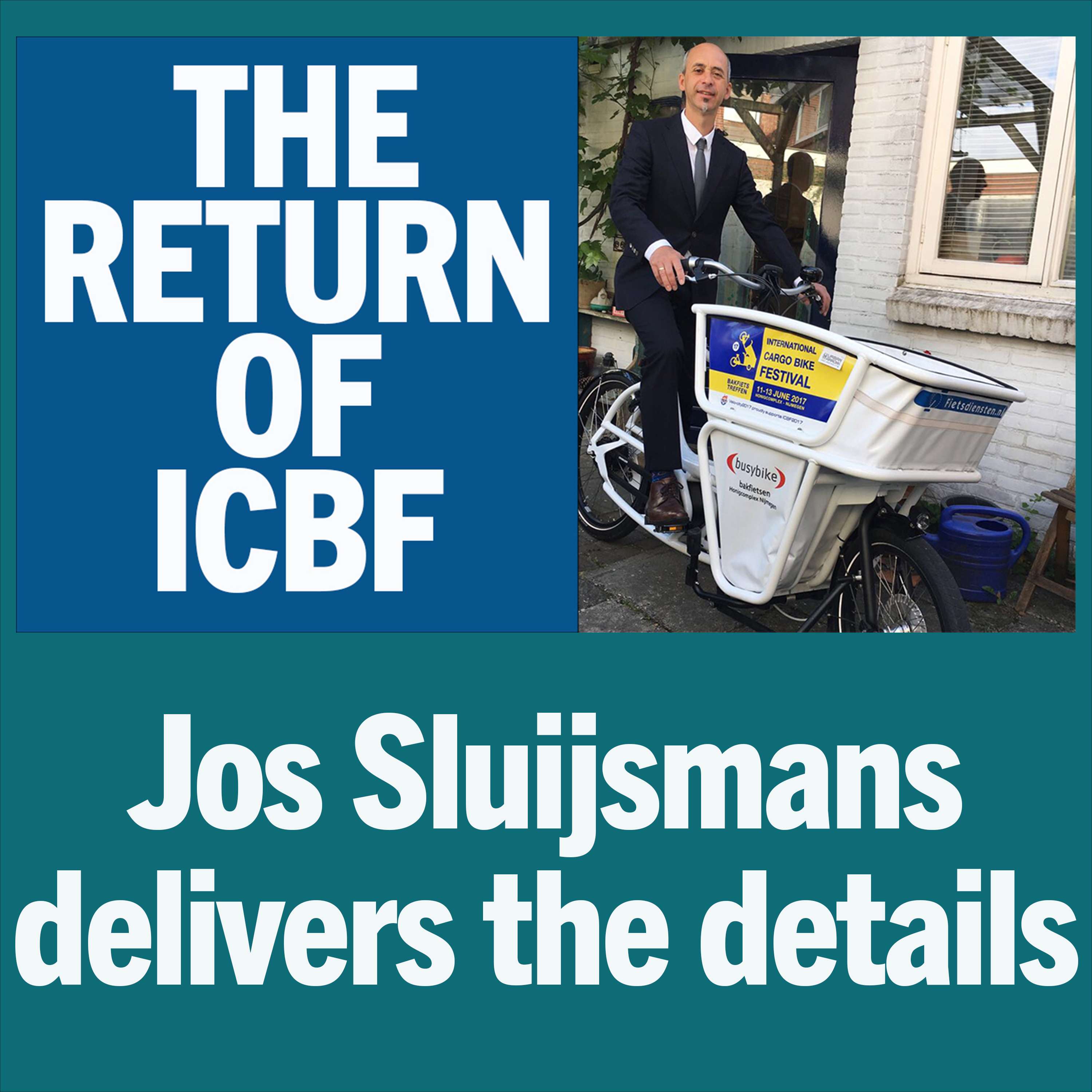 Decade of the Cargo Bike w/ Jos Sluisjmans (video available)