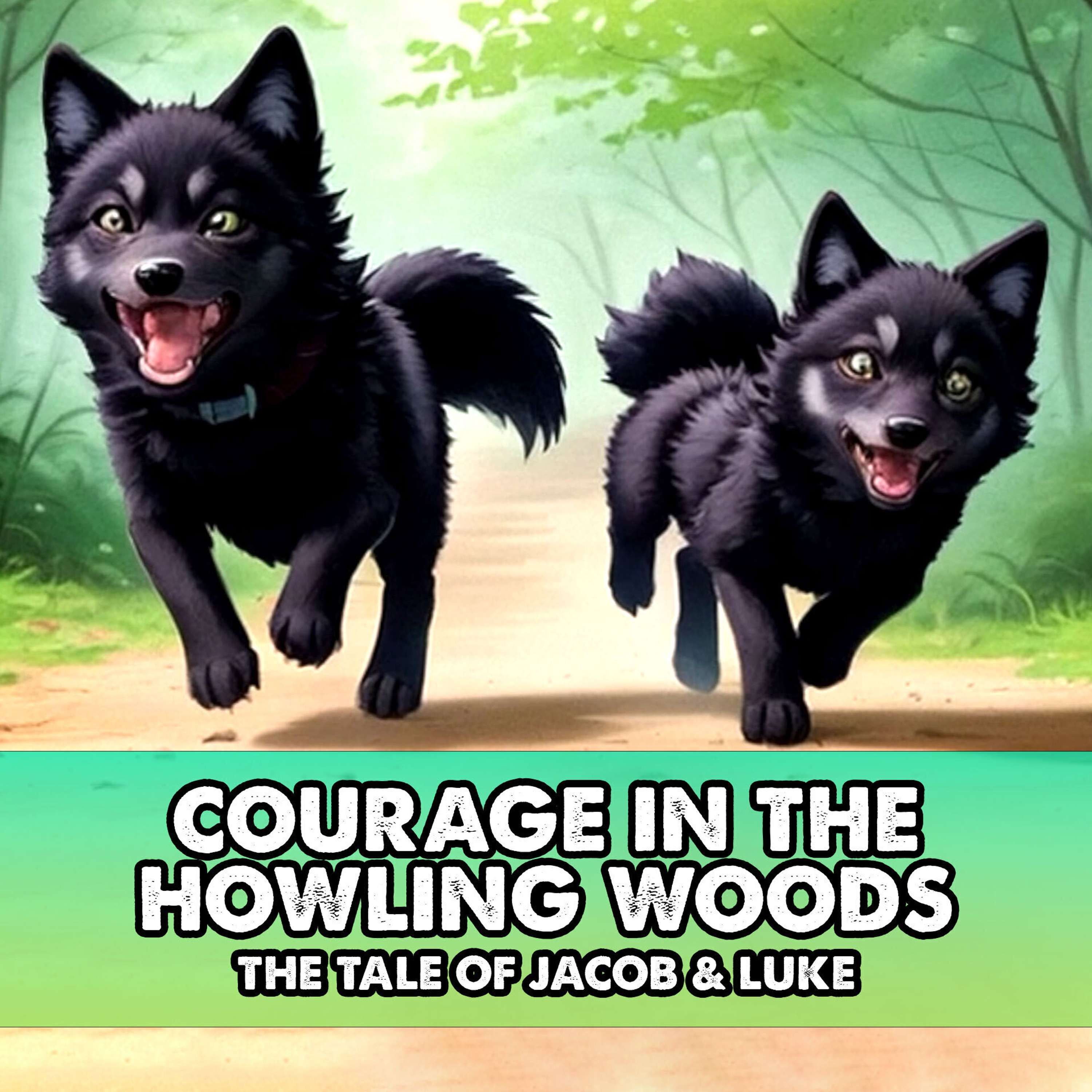 🐺 Courage in the Howling Woods: The Tale of Jacob and Luke 🌲