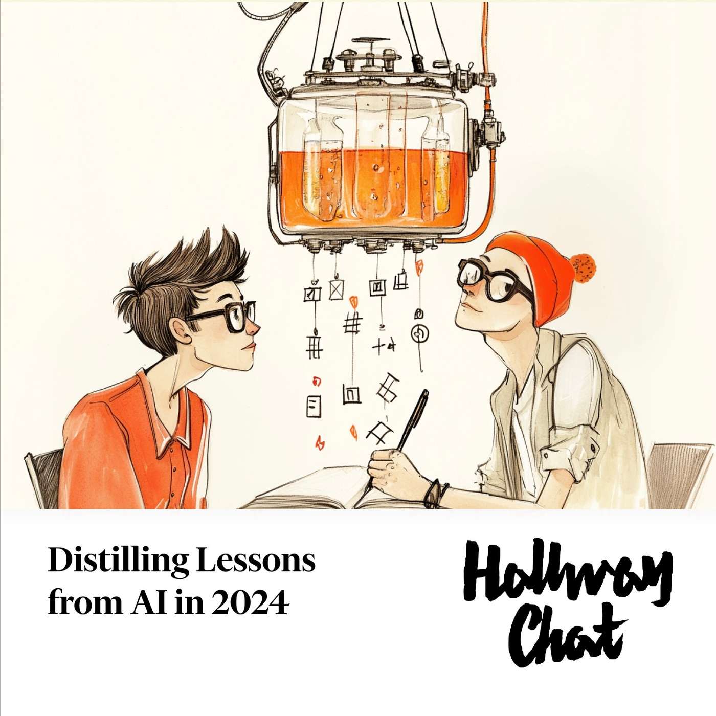 Distilling Lessons from AI in 2024