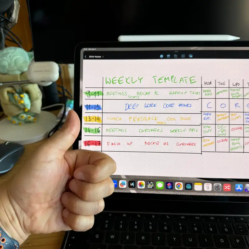 Weekly Template