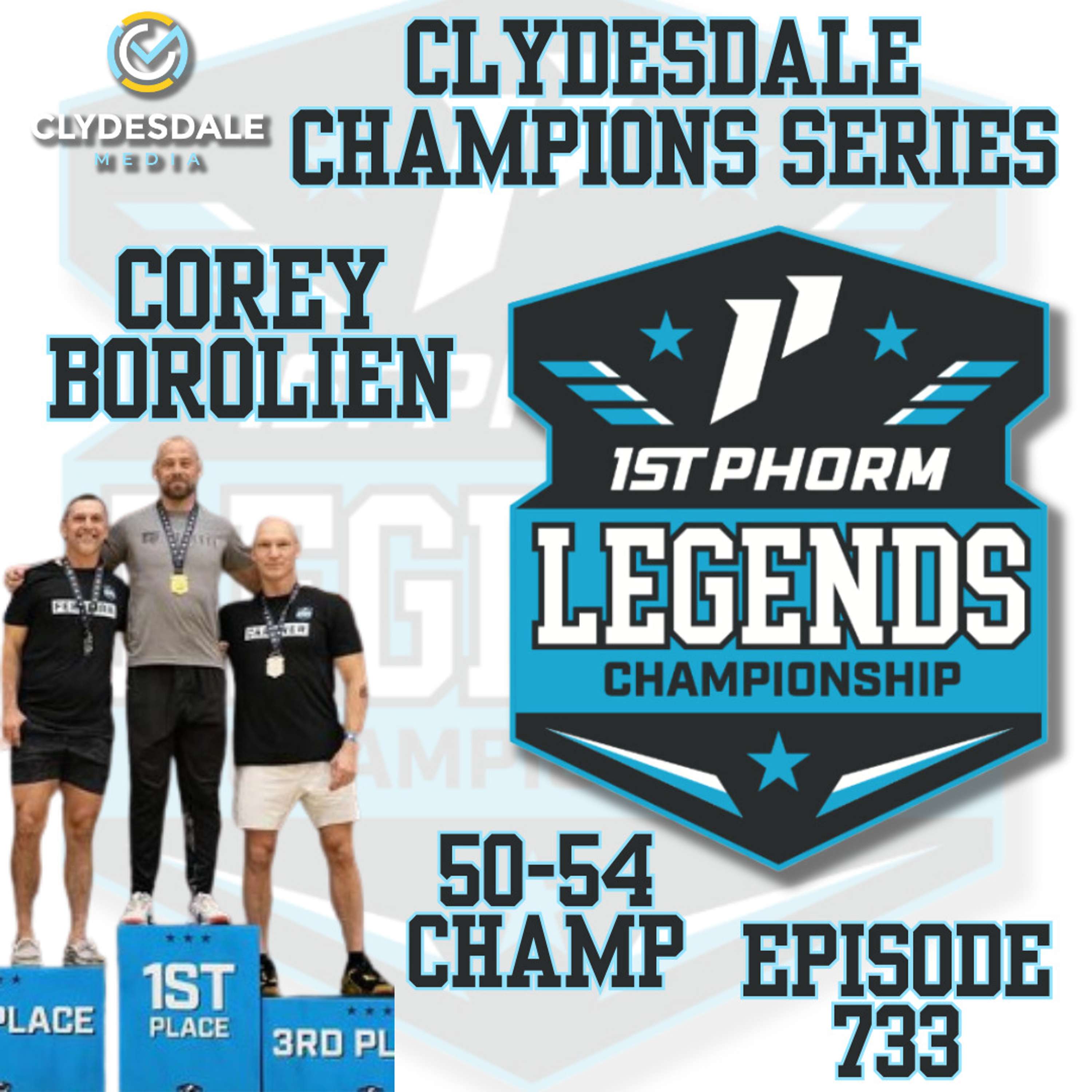 Corey Borolien - 50-54 Year Old Division | Clydesdale Champions Series