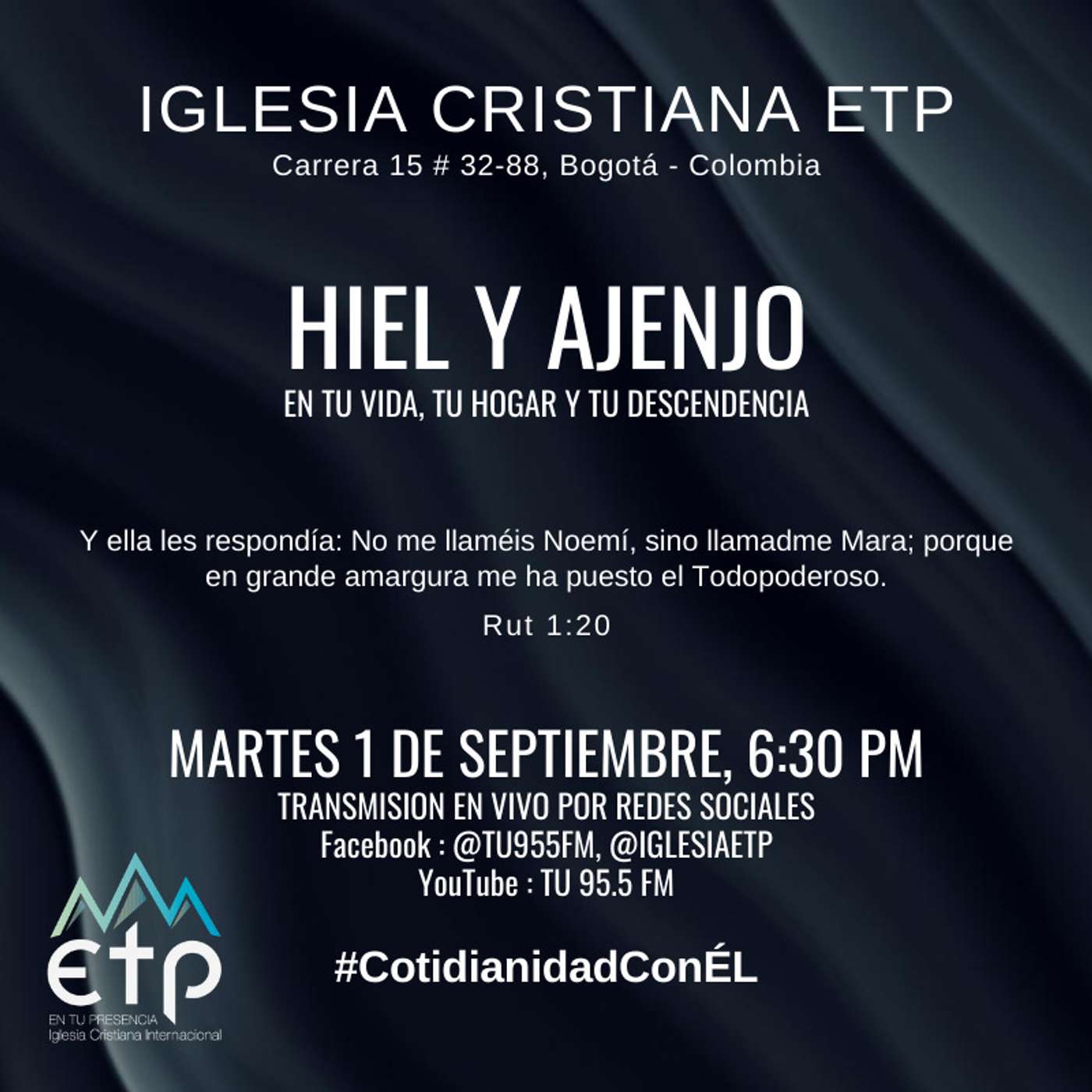 Charlas Iglesia ETP | Pastores Luis Salas y Jeannette Noguera, Iglesia ETP