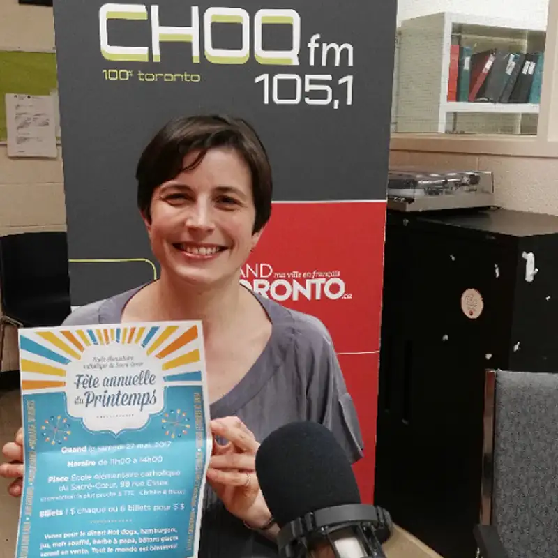 Iris Gardet vous invite à célébrer le Printemps avec la kermesse de l'école élémentaire catholique du Sacré-Cœur le 27 Mai!