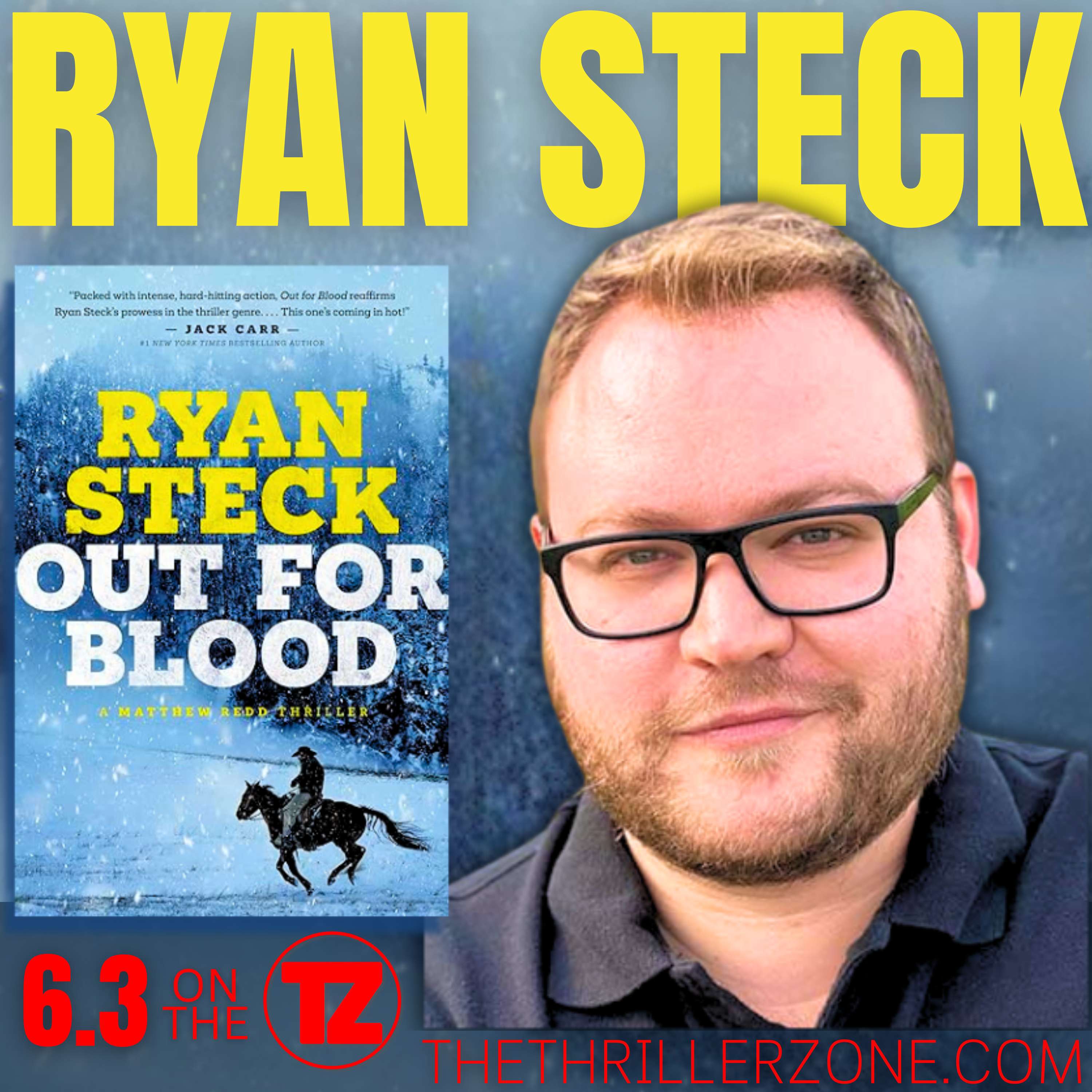 Ryan Steck is The Real Book Spy and author of Out For Blood