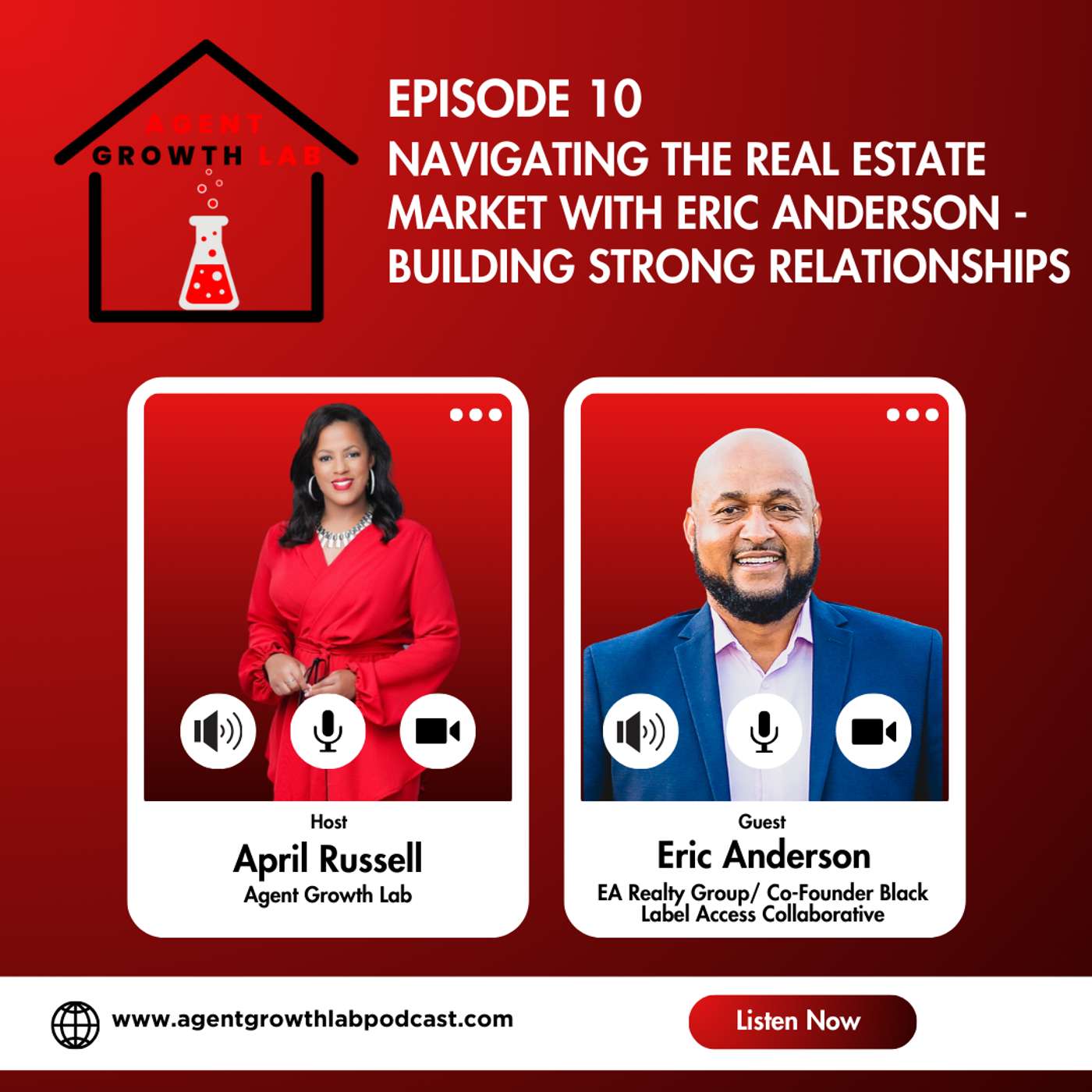 Episode 10: Navigating the Real Estate Market with Eric Anderson - Building Strong Relationships Episode 10: Navigating the Real Estate Market with Eric Anderson - Building Strong Relationships