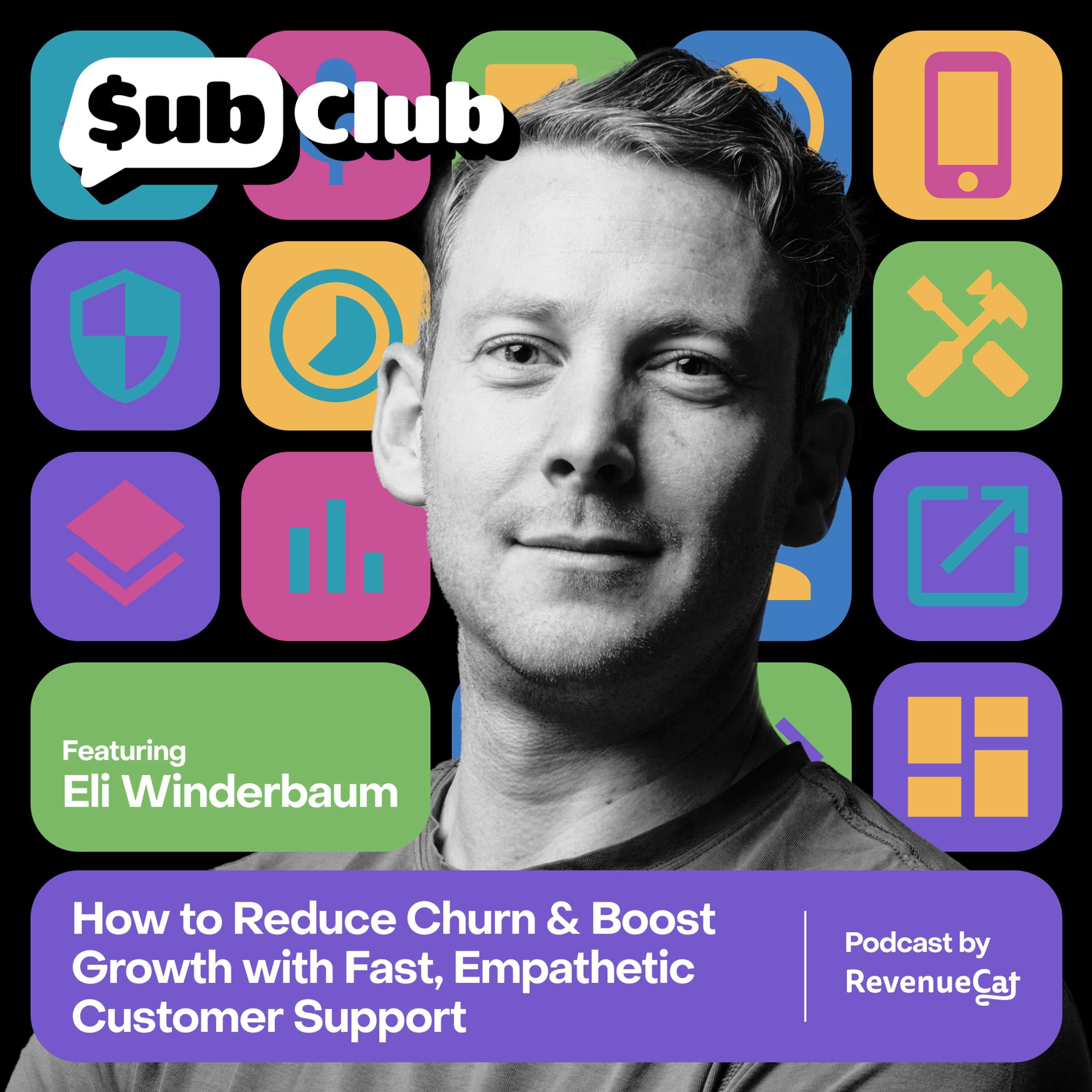 How to Reduce Churn & Boost Growth with Fast, Empathetic Customer Support — Eli Winderbaum, Captions - podcast episode cover