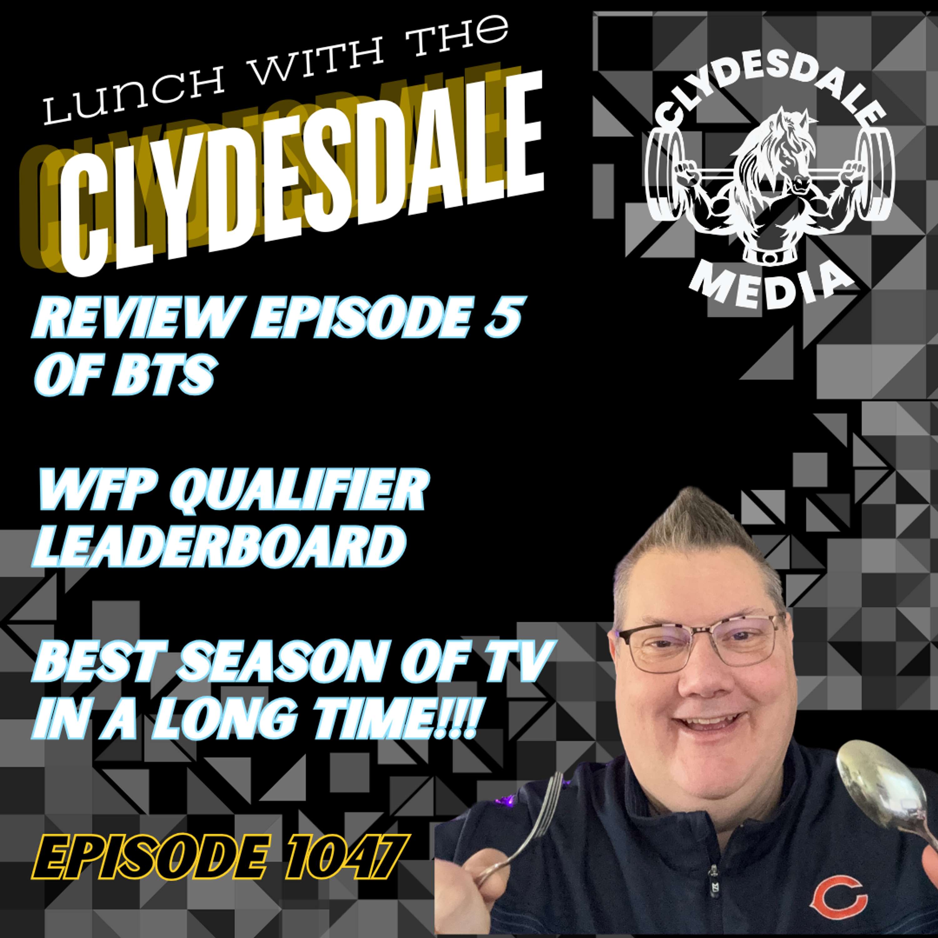 Lunch with the Clydesdale - Let's get this week started!!!