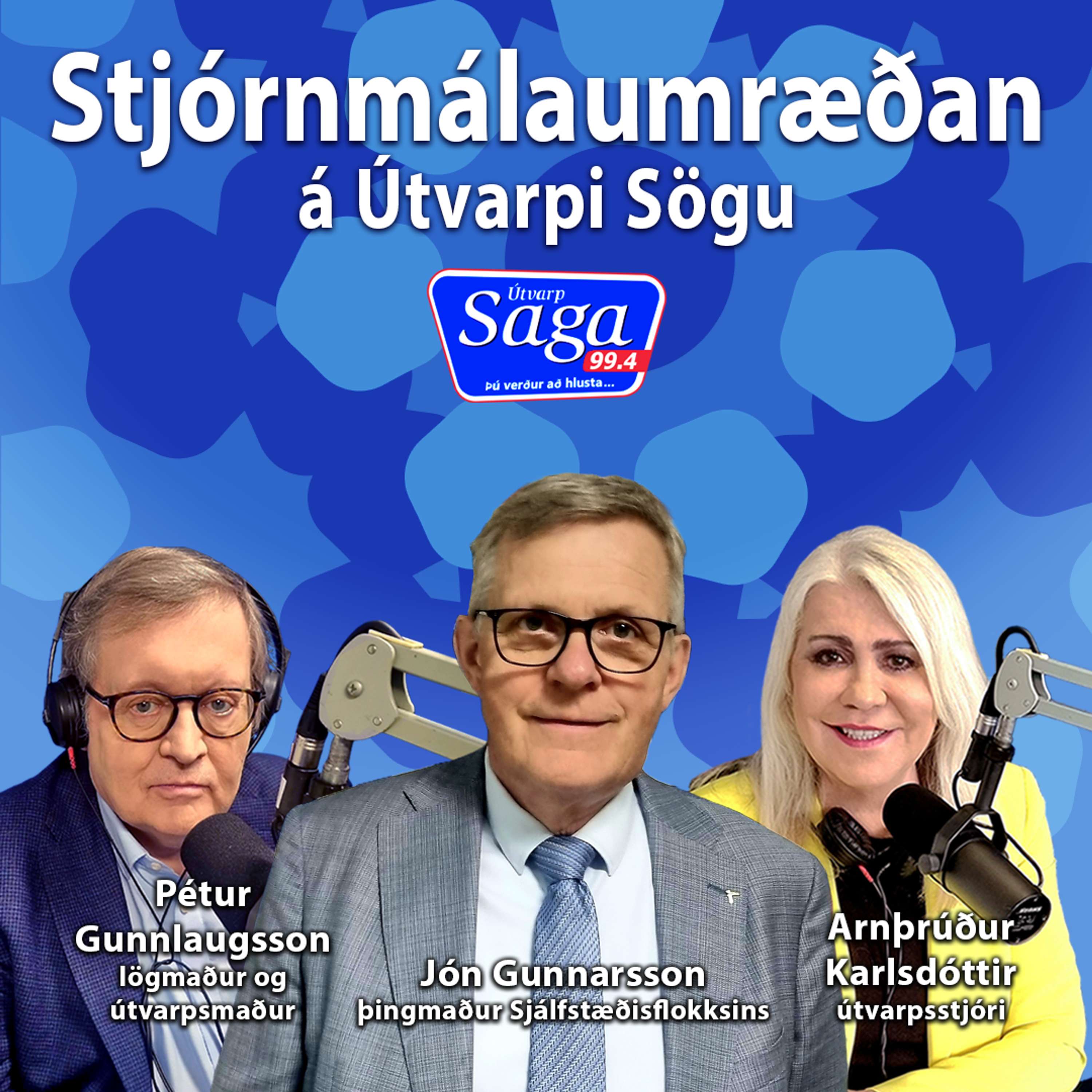Jón Gunnarsson þingmaður Sjálfstæðisflokksins og Heiðrún Lind Marteinsdóttir framkvæmdastjóri samtaka fyrirtækja í sjávarútvegi