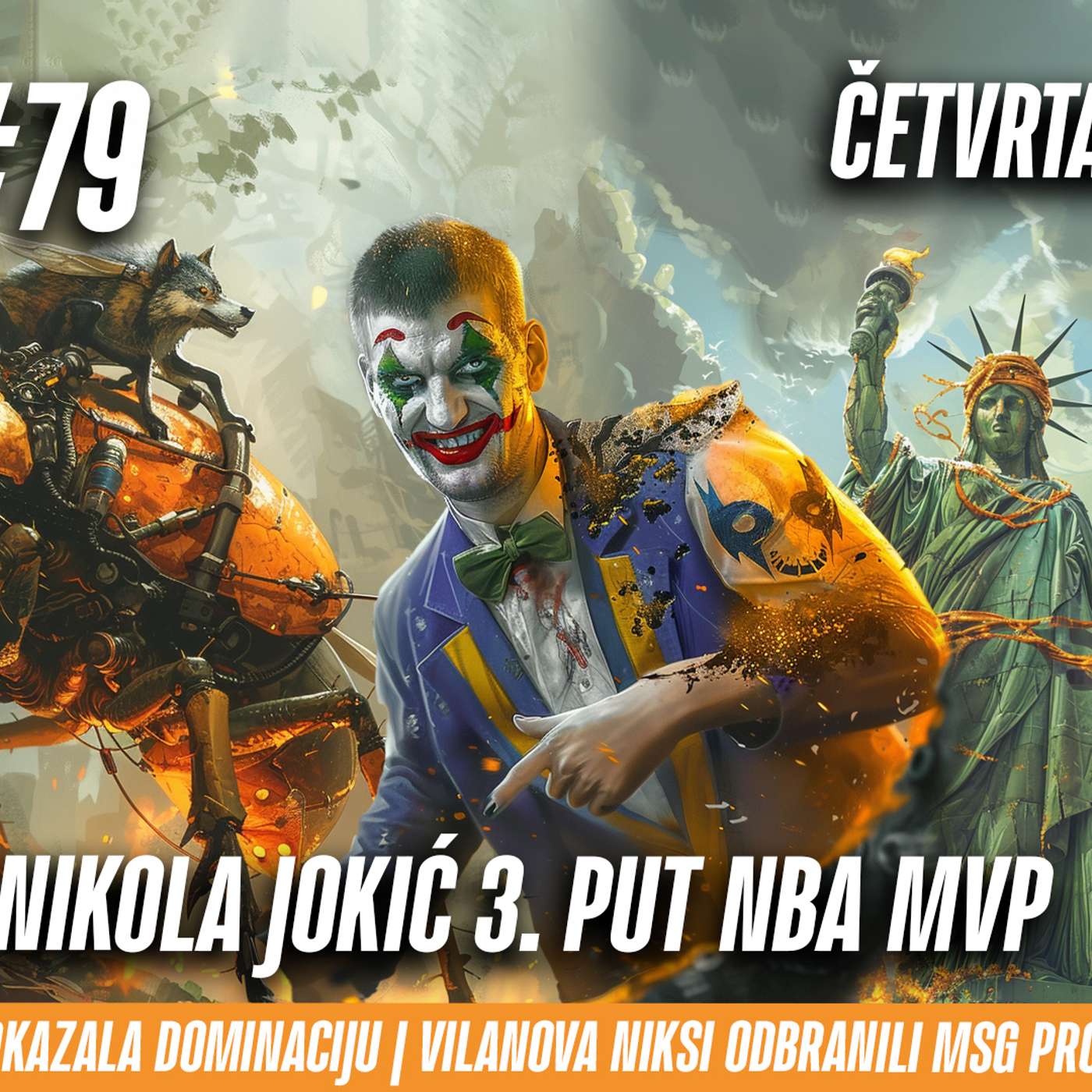 1 na 1 No.79 | NBA PLEJ-OF 2024! NIKOLA JOKIĆ 3. PUT NBA MVP | MINESOTA POKAZALA DOMINACIJU | episode artwork