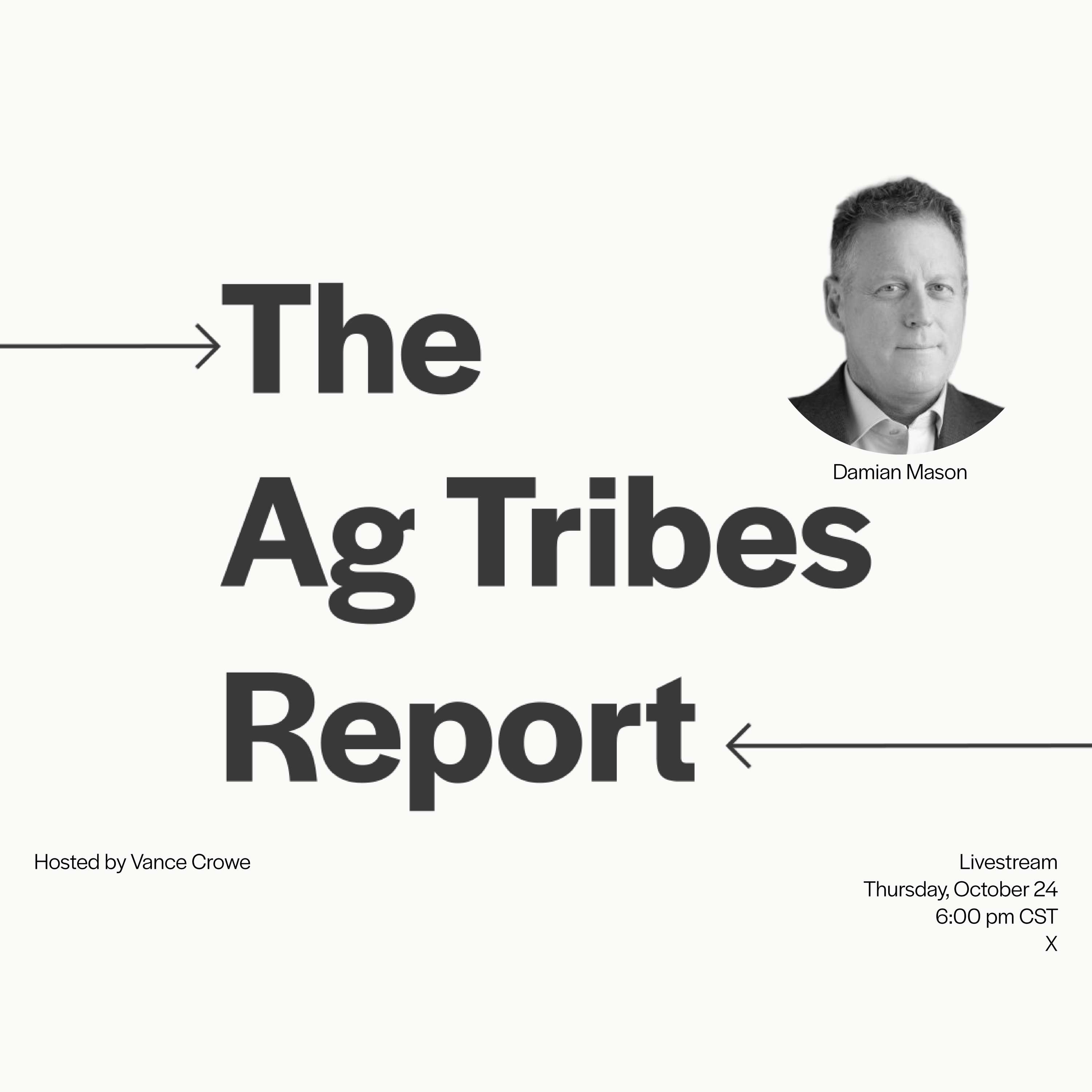 ATR: Grain Storage Woes, China Faltering, CA farm values plummeting @DamianPMason