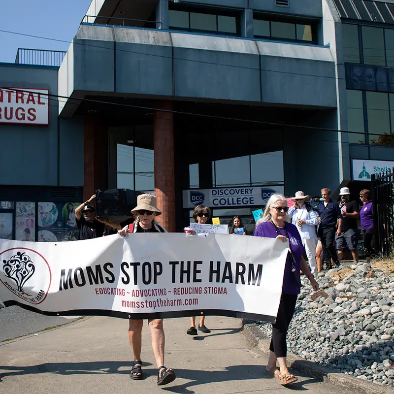 International Overdose Awareness Day recognized during march through Downtown Nanaimo