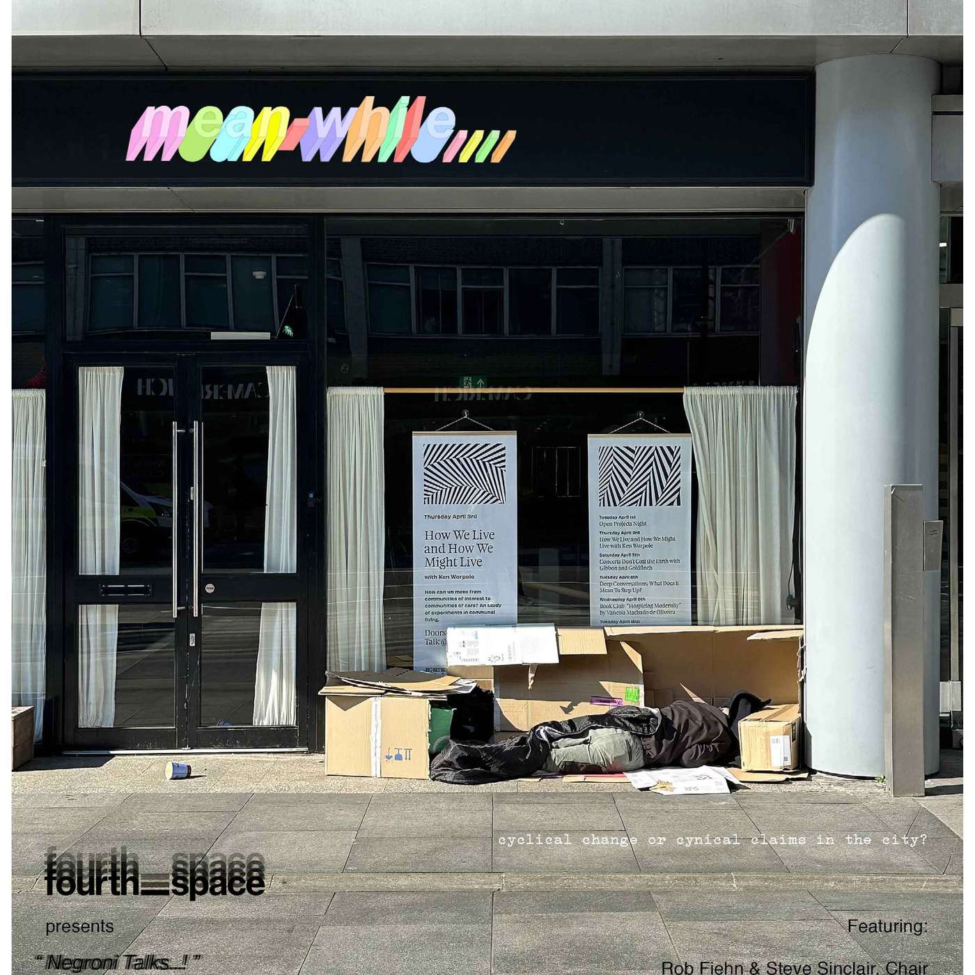 Negroni Talks #53 - Mean-while…. cyclical change or cynical claims in the city? Negroni Talks #53 - Mean-while…. cyclical change or cynical claims in the city?