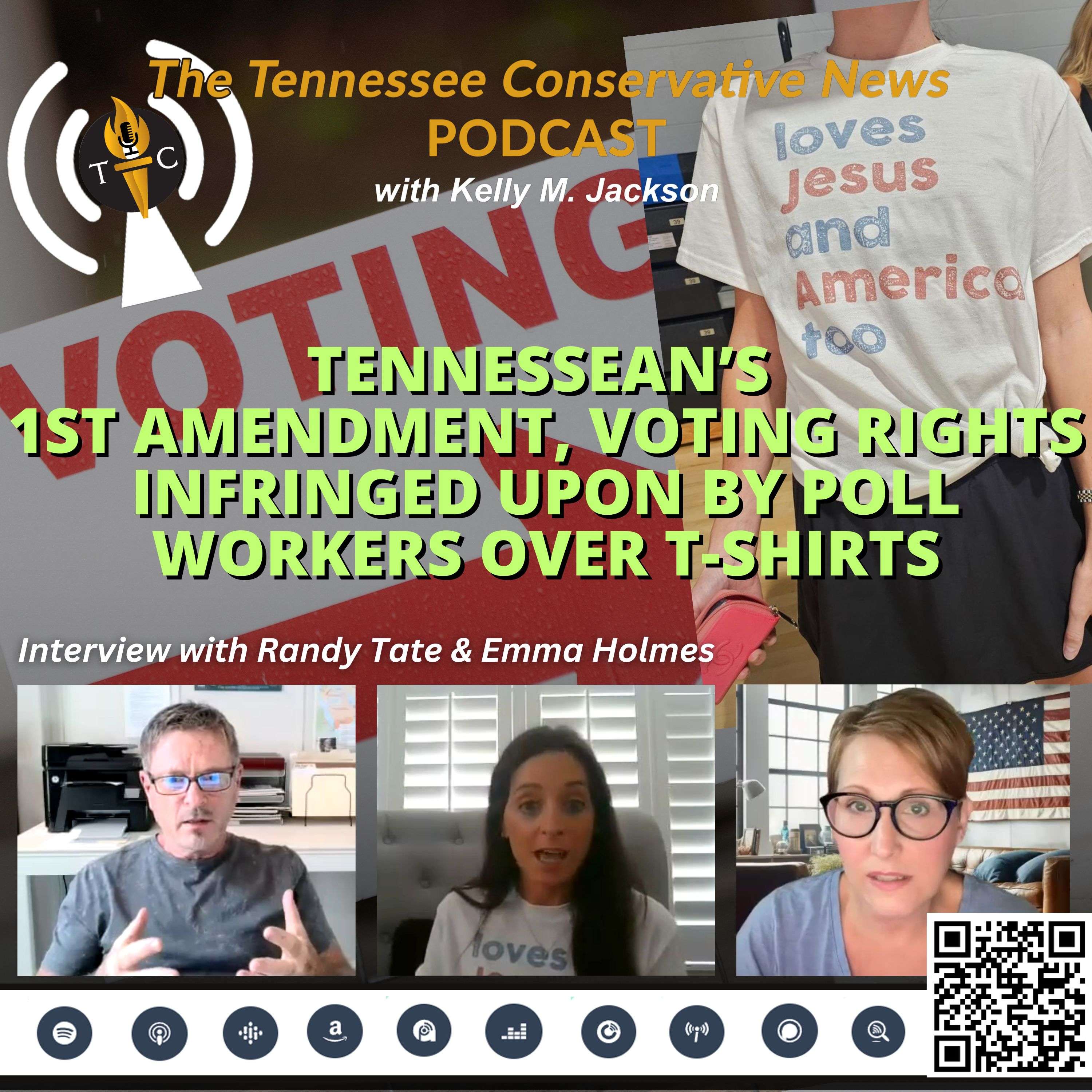 Randy Tate and Emma Holmes: Tennessean’s 1st Amendment, Voting Rights Infringed Upon by Poll Workers