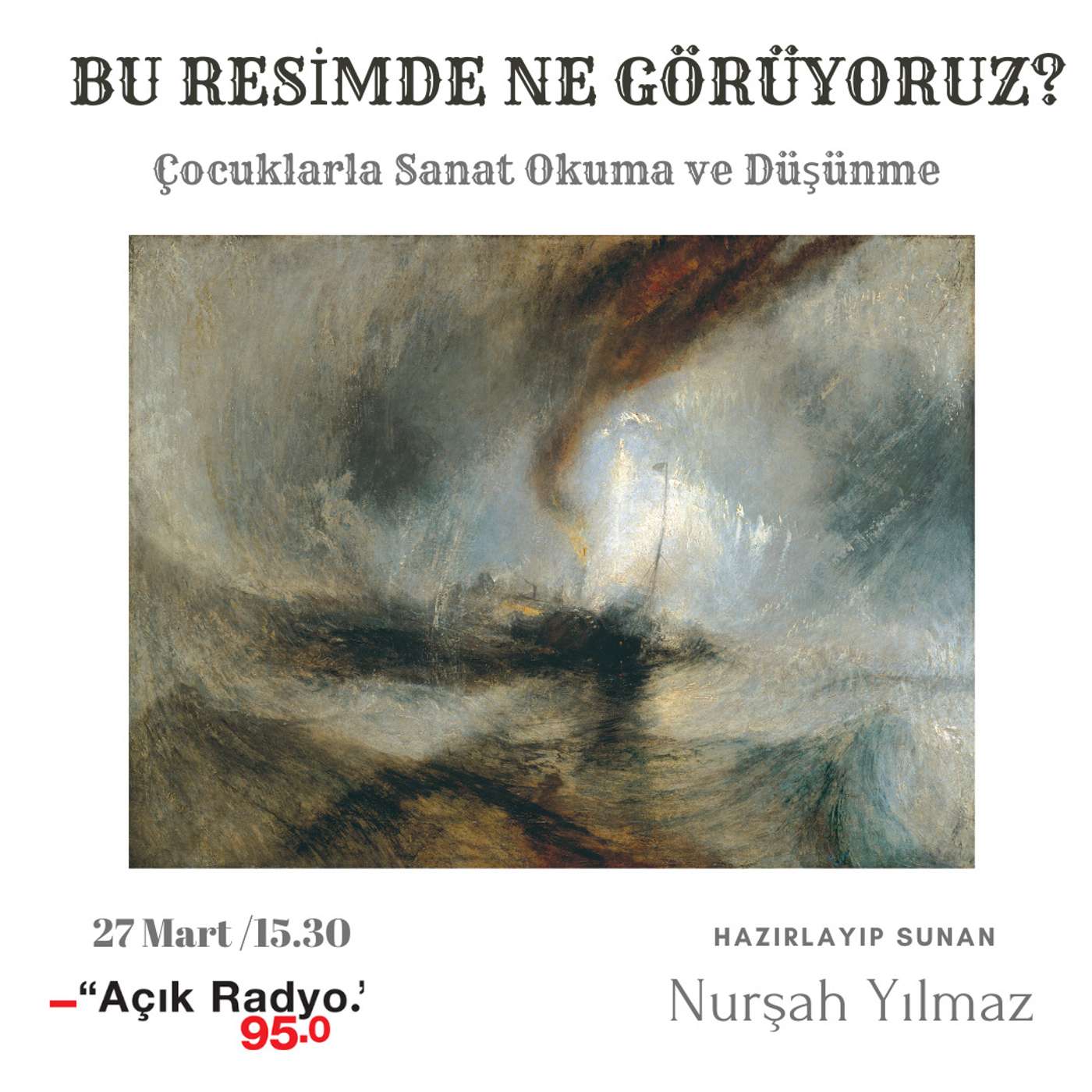 Snow Storm - Steam-Boat off a Harbour's Mouth