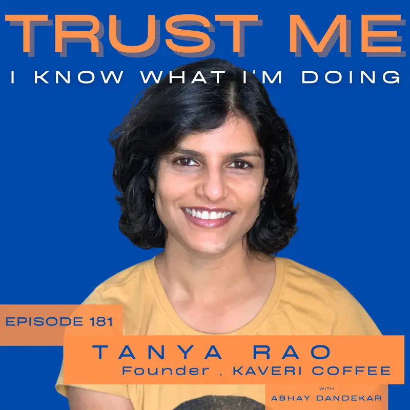 Tanya Rao...on being a 3rd generation coffee roaster and small batch coffee production