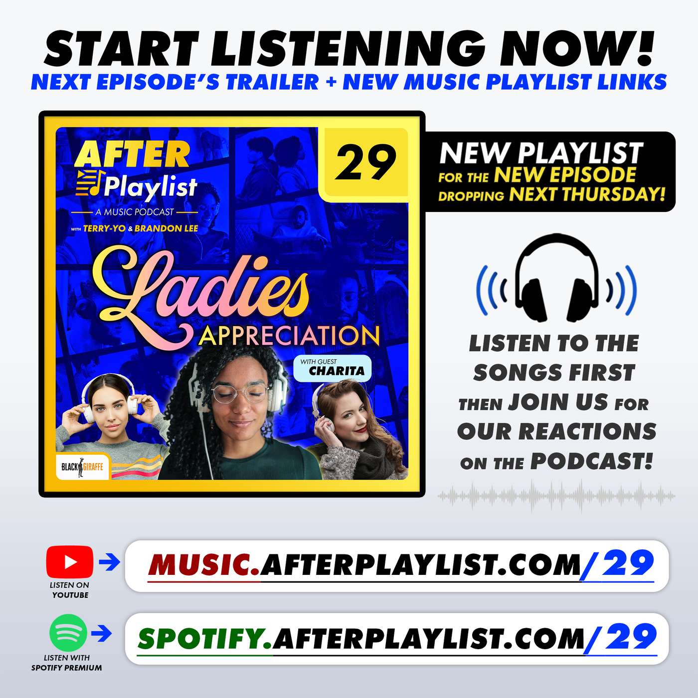 Ladies’ Appreciation (Episode Trailer + Music Links)