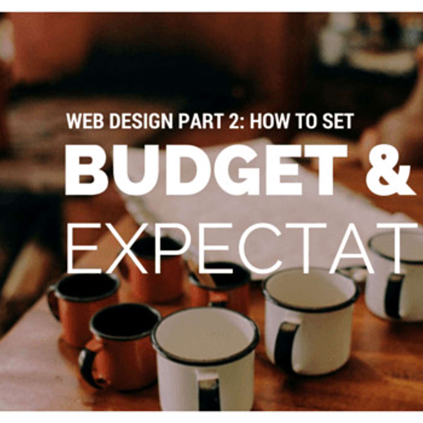 Setting web design budget and expectation