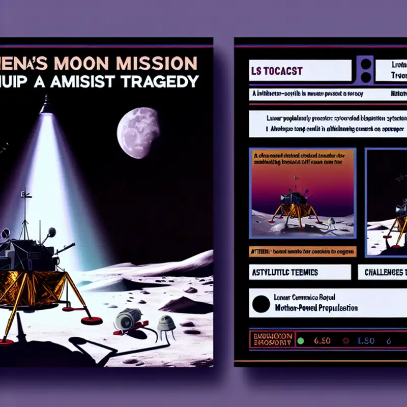 Athena's Moon Mission: A Cautionary Tale of Triumph Amidst Tragedy