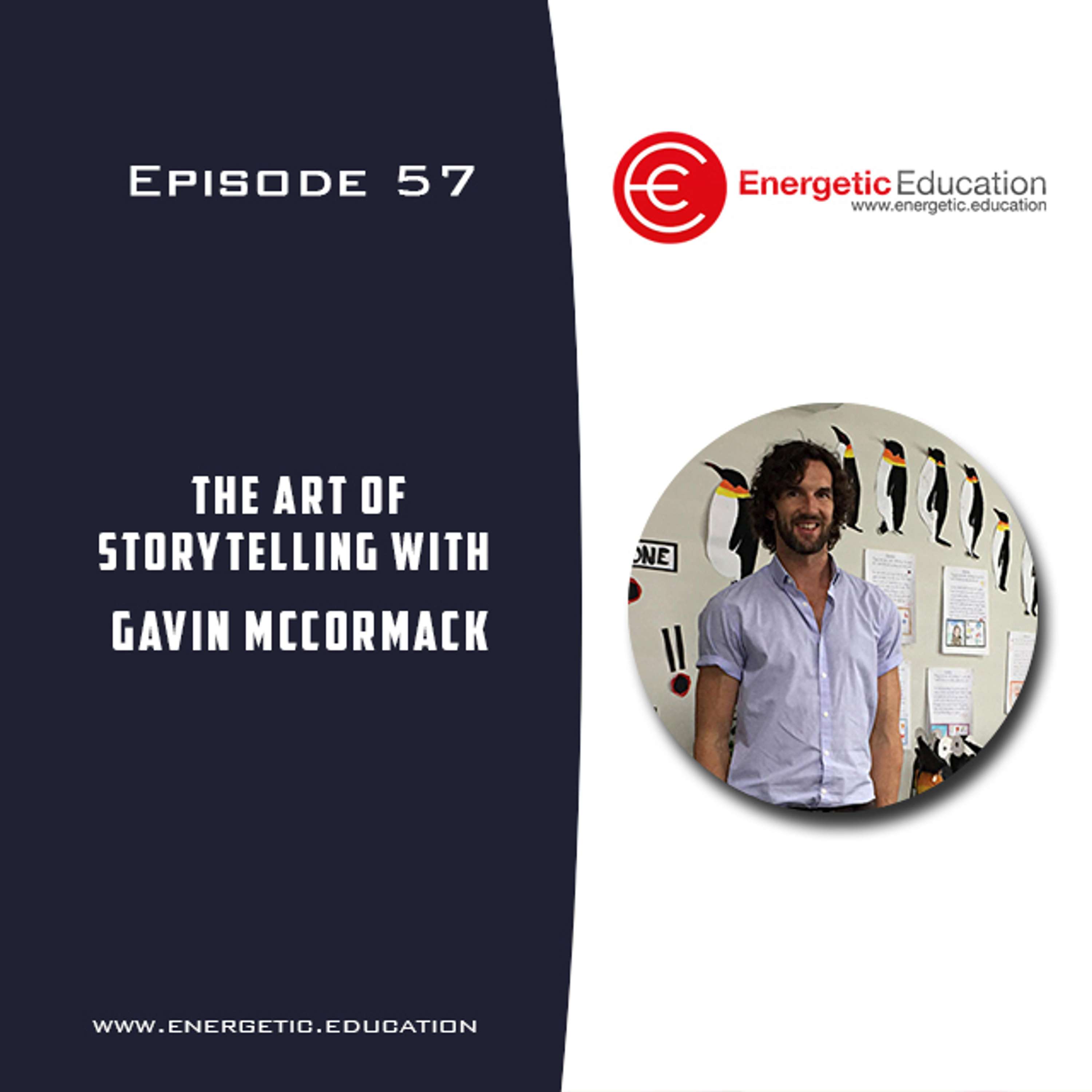 Episode 57 - The art of storytelling with Gavin McCormack