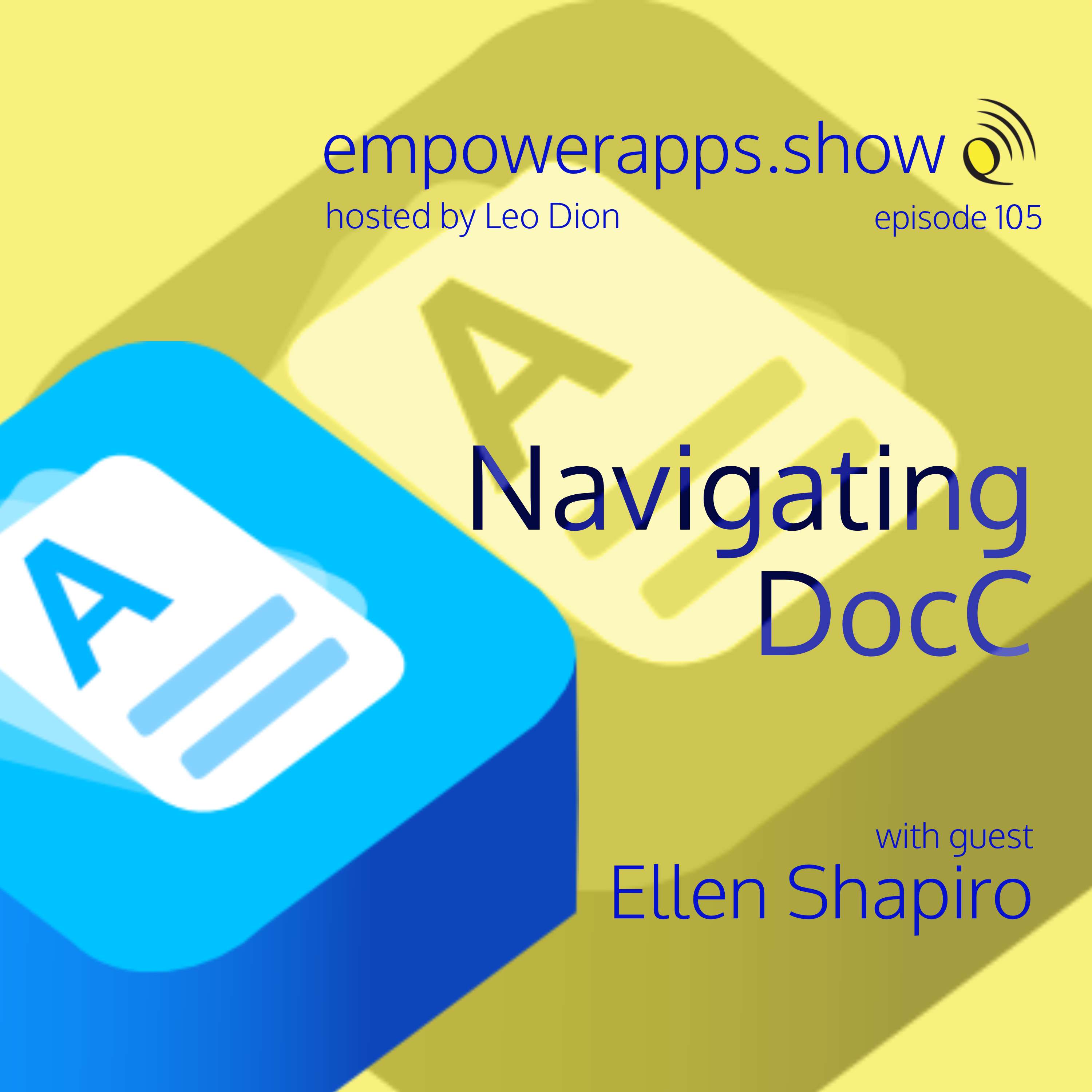 Navigating DocC with Ellen Shapiro - podcast episode cover