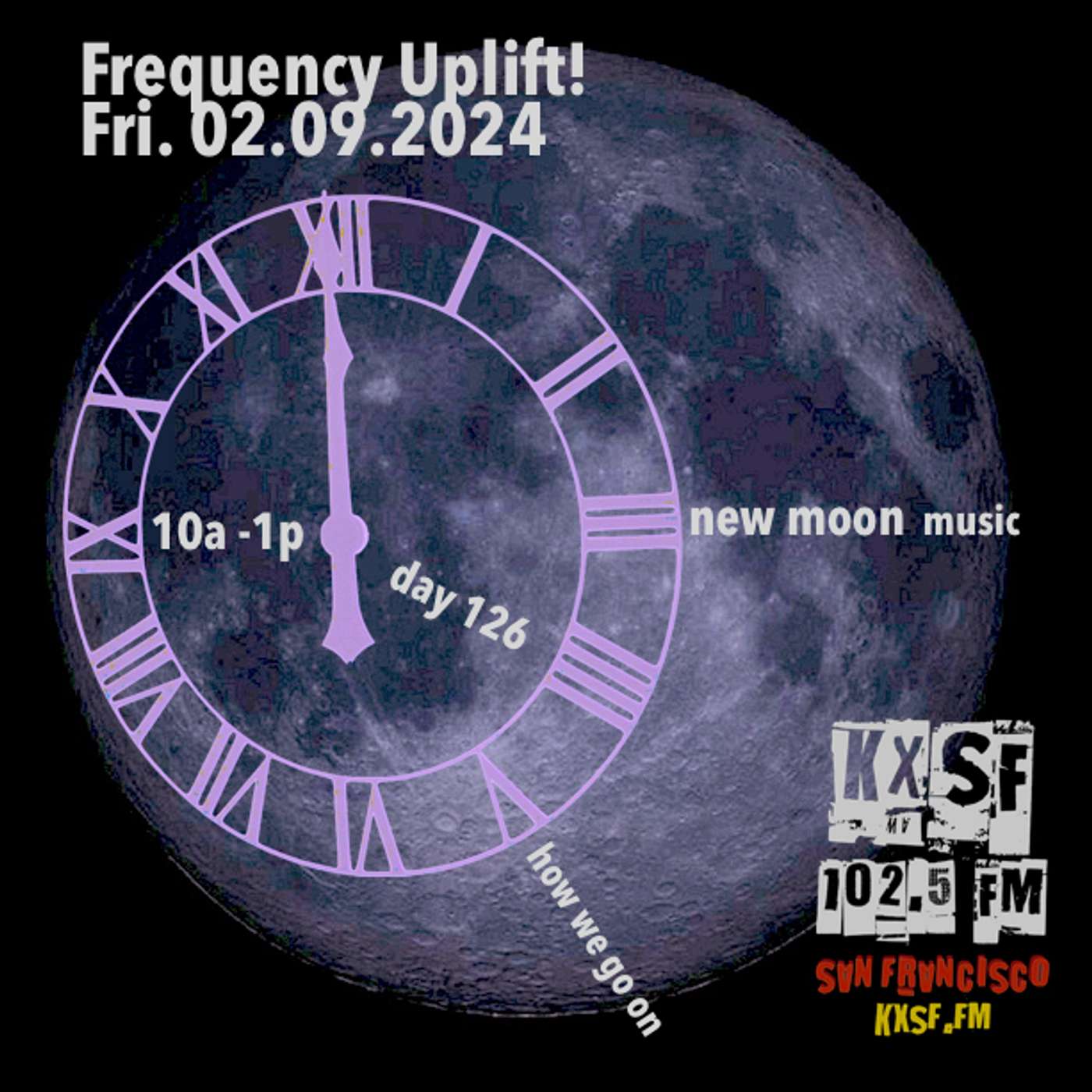 FREQUENCY UPLIFT! _FRI. 02.09.2024    …new moon music episode artwork