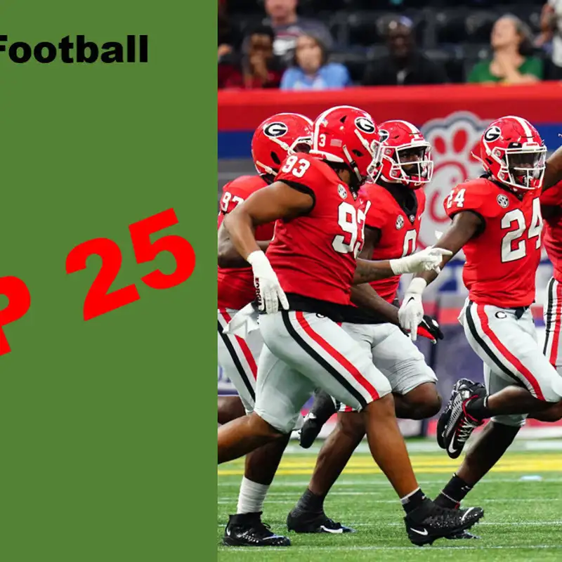 College Football Week 3 Top 25