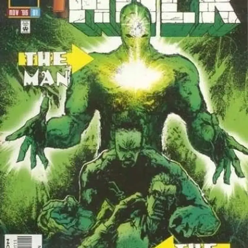What if starring Hulk “the man, the monster” aka What If Bruce Banner was the monster and Hulk was a peaceful being made of star energy? With SPECIAL GUEST Ethan (MakeMineAmalgam)