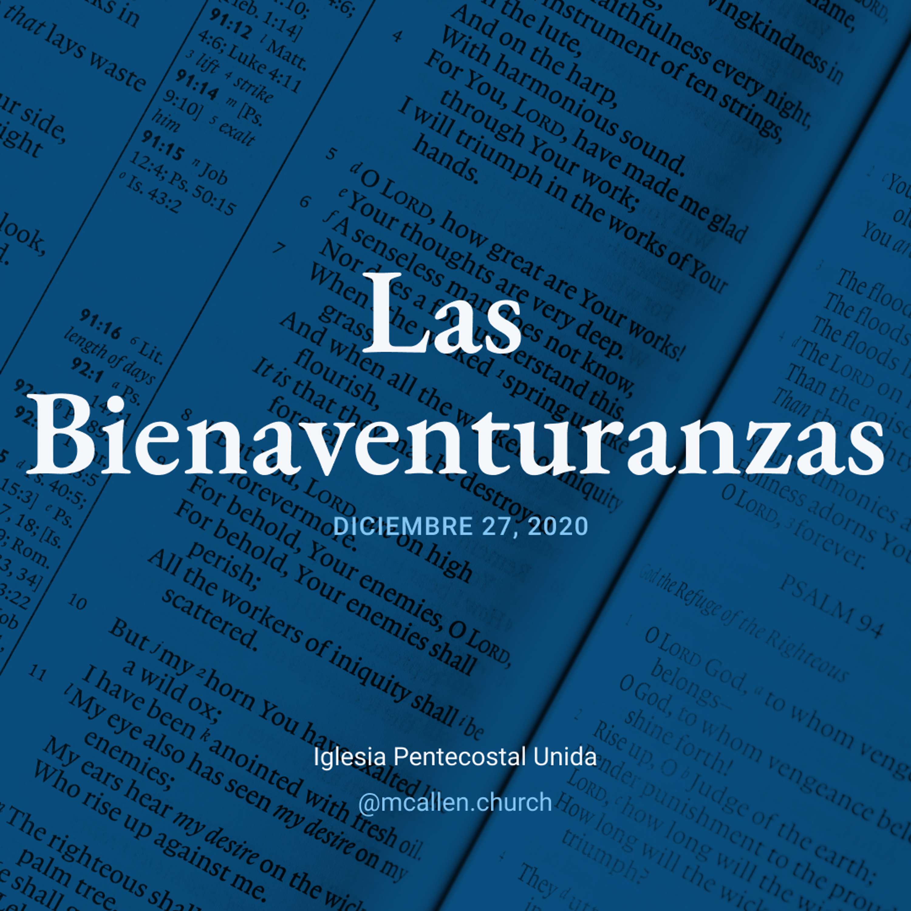 Las Bienaventuranzas