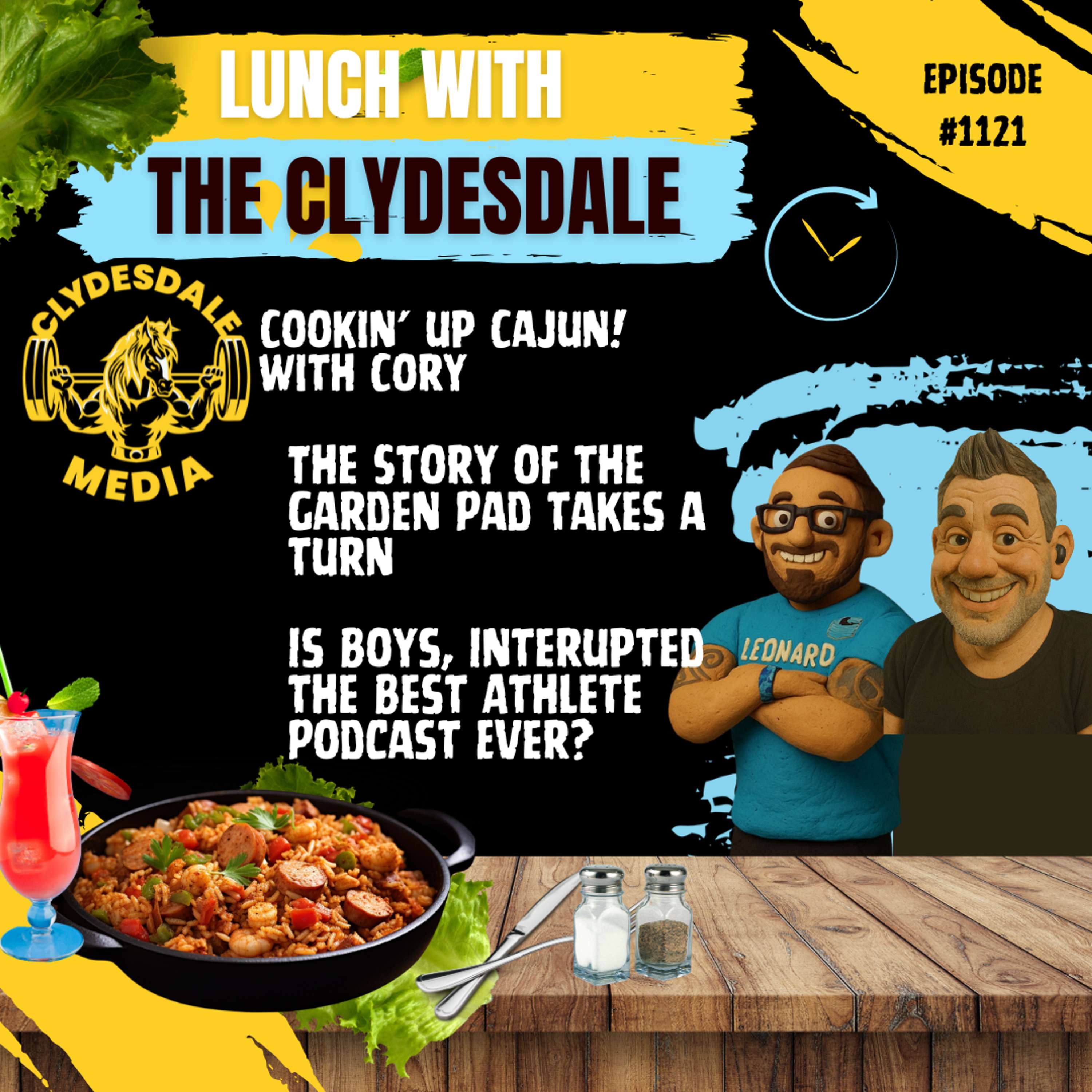 The Story of the Garden Pad takes a turn  Is Boys, Interupted the Best Athlete Podcast Ever?