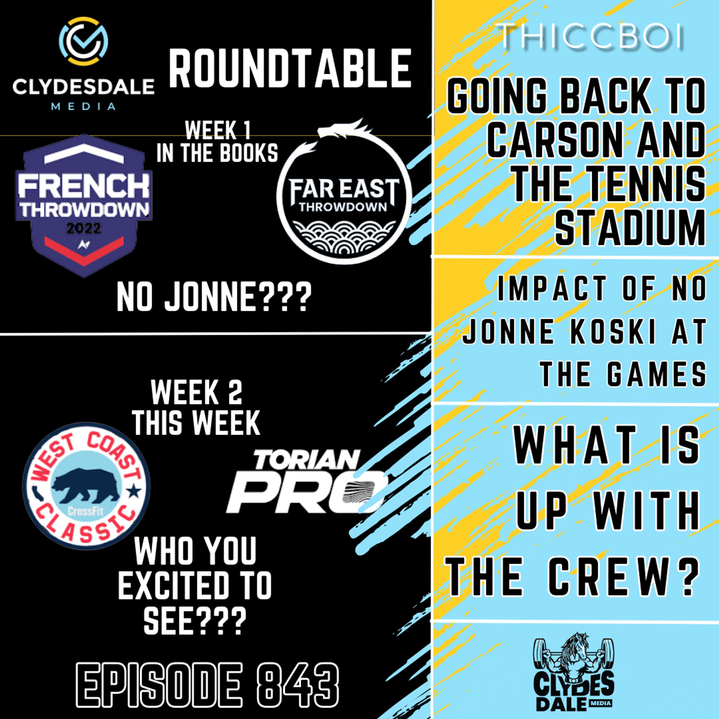 The Clydesdale Media Round Table | Week 1 of Semifinals are Done, Week 2 on the Way
