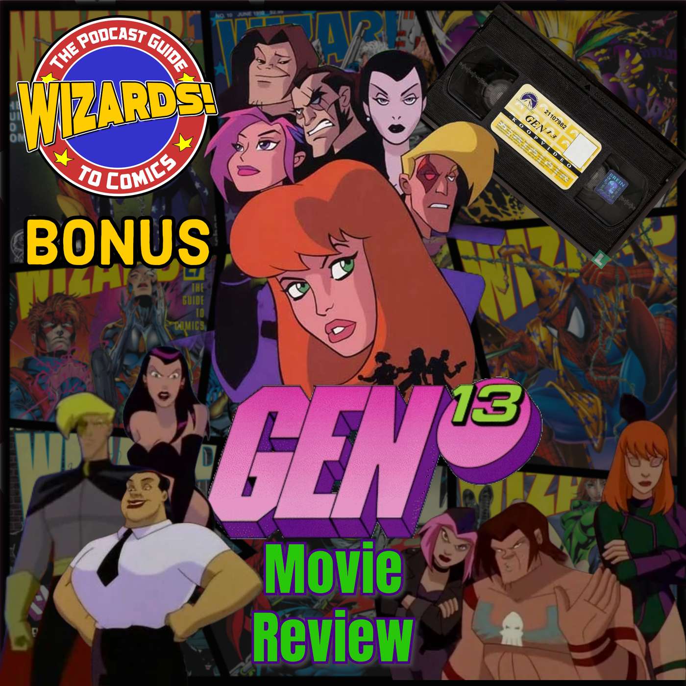 WIZARDS The Podcast Guide To Comics