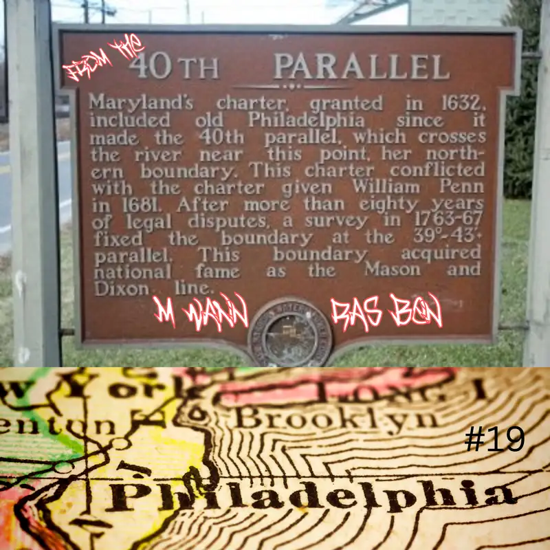 From the 40th Parallel Episode #19 A 40th Parallel Marker found in Philly!