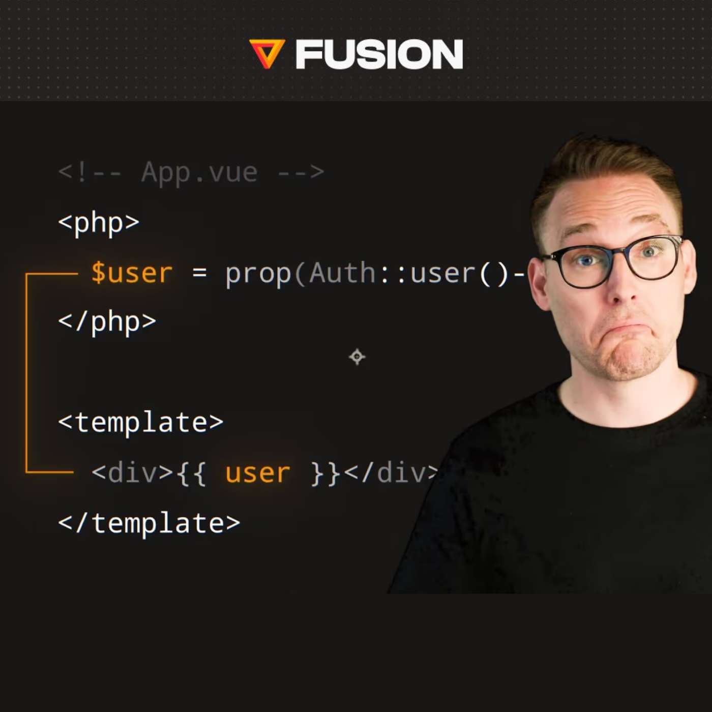 Introducing Fusion - write PHP inside Vue and React components with Aaron Francis Introducing Fusion - write PHP inside Vue and React components with Aaron Francis