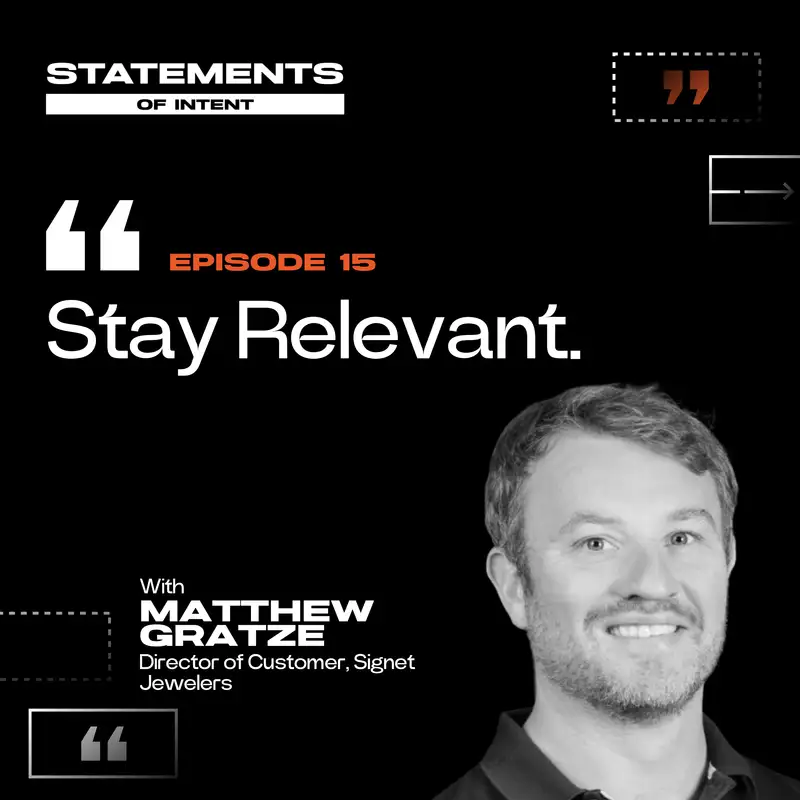 15 | How to Keep Your Brand Relevant with Matthew Gratze