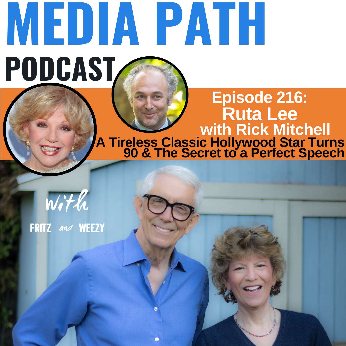 A Tireless Classic Hollywood Star Turns 90 & The Secret To A Perfect Speech with Ruta Lee and Rick Mitchell