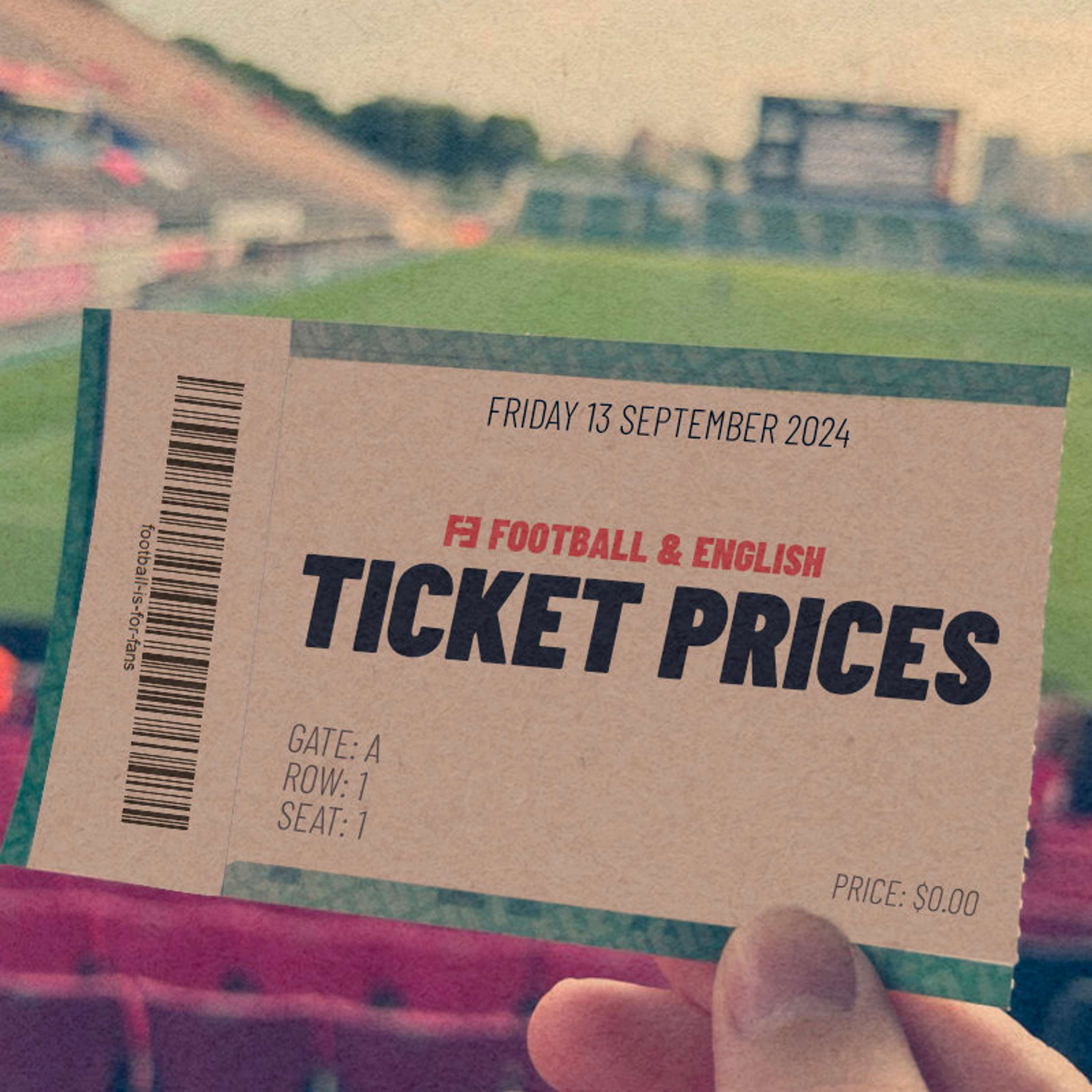 Ticket Prices - podcast episode cover