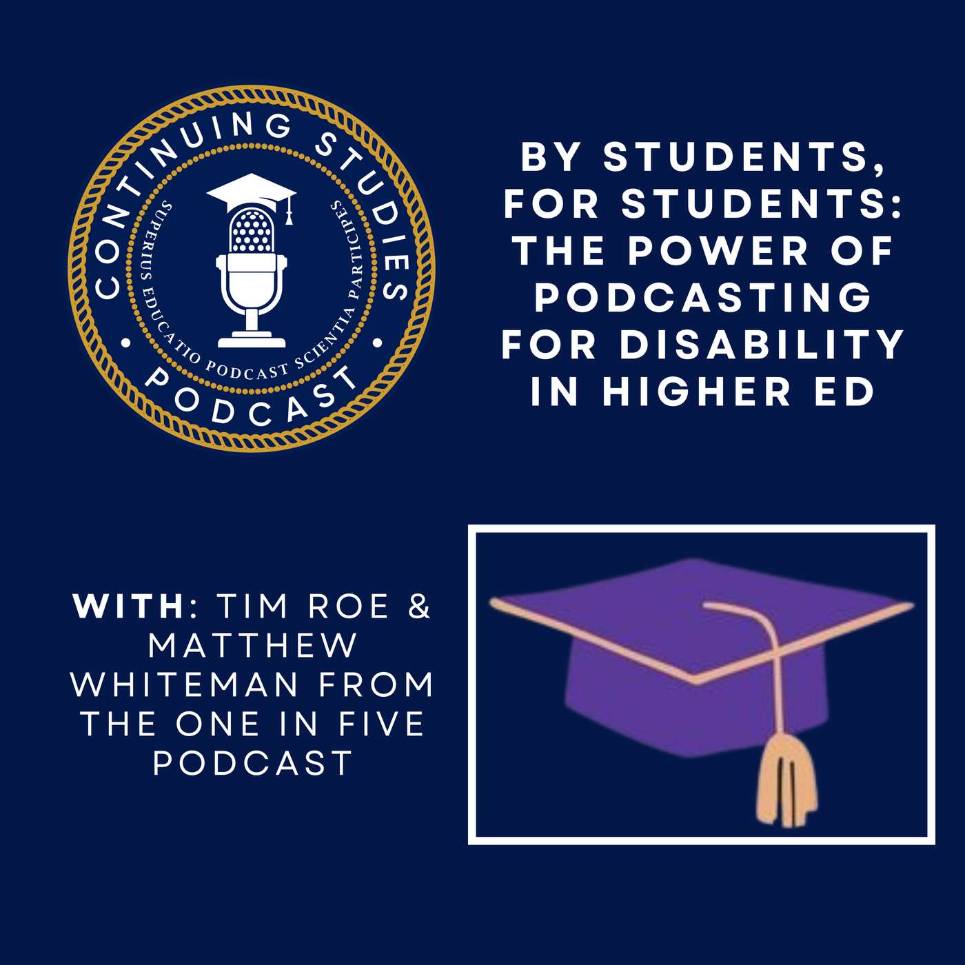 Continuing Studies: for Higher Ed Podcasters
