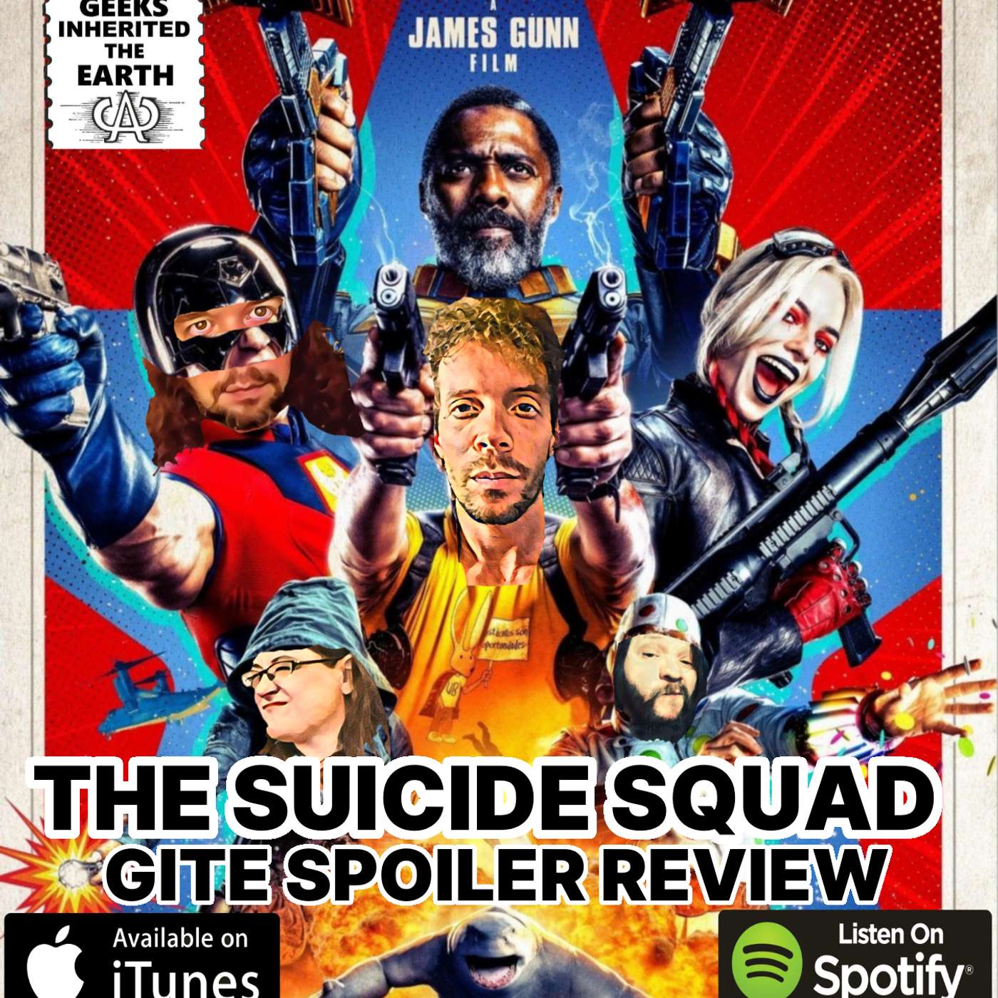 The Suicide Squad 2021 - full spoiler review episode artwork