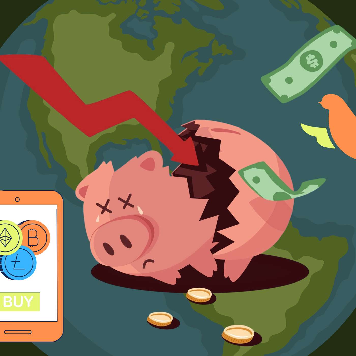 When Money Fails: The Countries Helped by Crypto