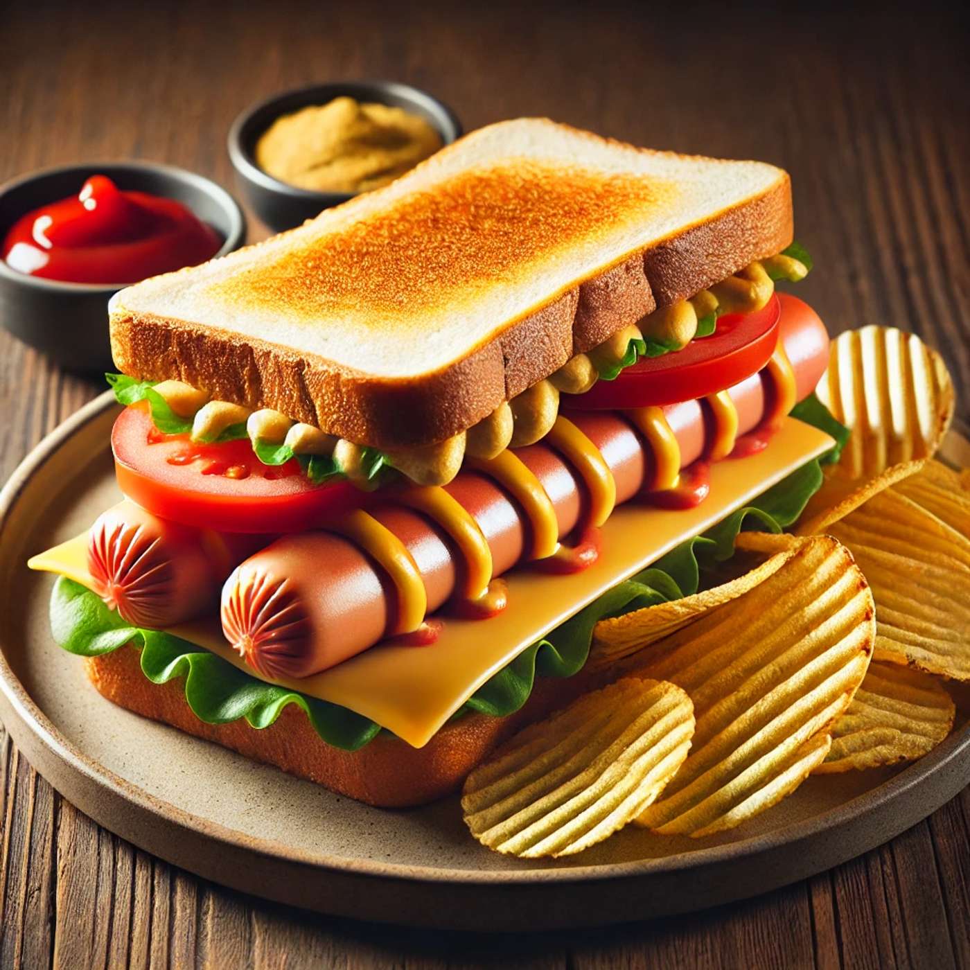 Does the AI think a Hot Dog is a Sandwich? Does the AI think a Hot Dog is a Sandwich?