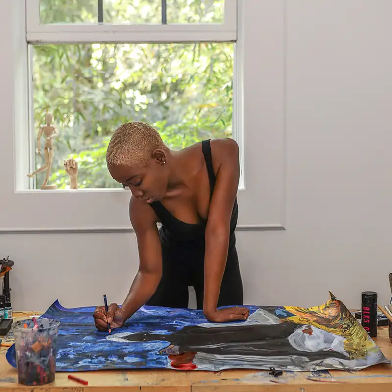 Atlanta-based artist Lewinale Havette discusses her passion for art and the power of self-expression